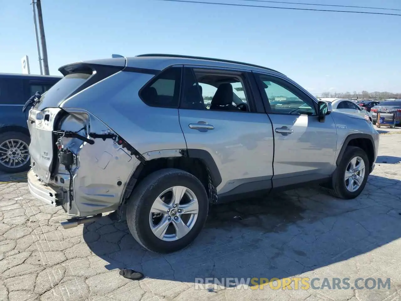 3 Фотография поврежденного автомобиля 2T3M6RFV2MW013499 TOYOTA RAV4 2021