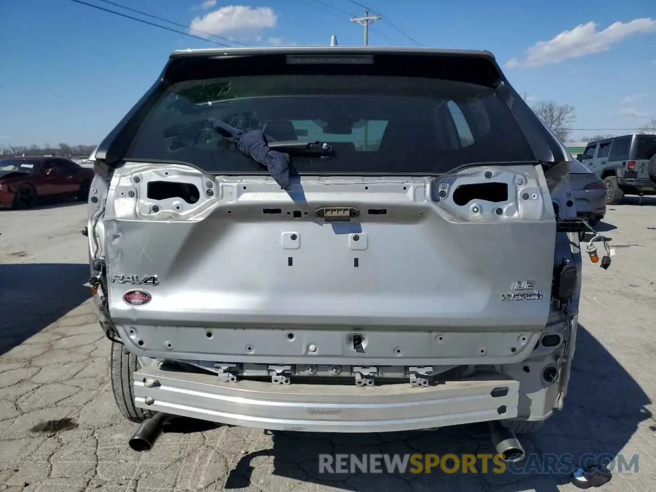 6 Фотография поврежденного автомобиля 2T3M6RFV2MW013499 TOYOTA RAV4 2021