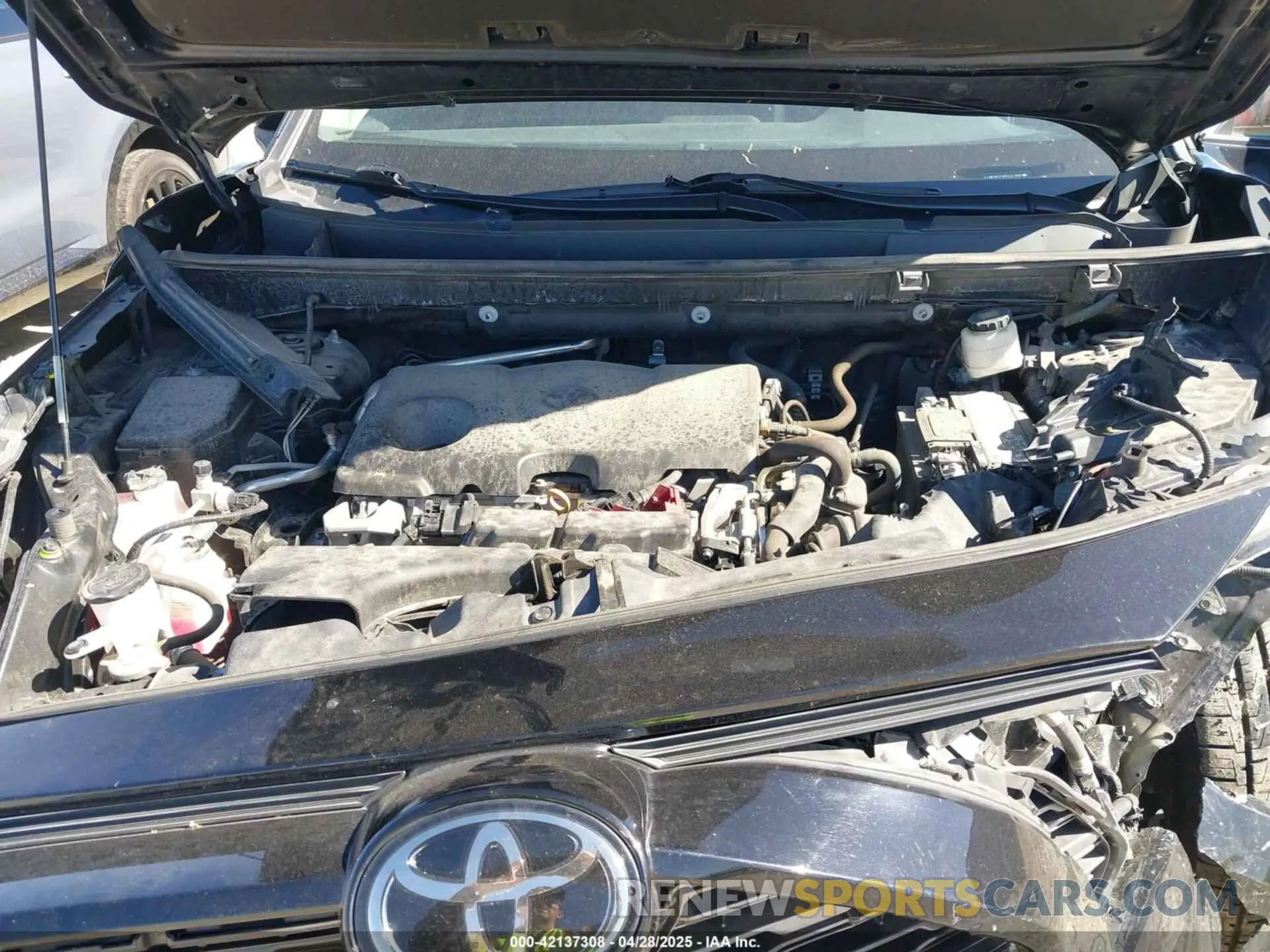 10 Фотография поврежденного автомобиля 2T3N1RFV2MC237098 TOYOTA RAV4 2021