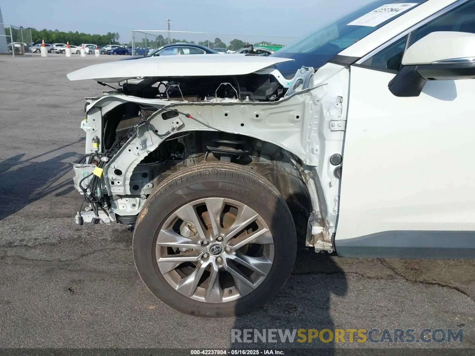 19 Photograph of a damaged car 2T3N1RFV4MW198447 TOYOTA RAV4 2021