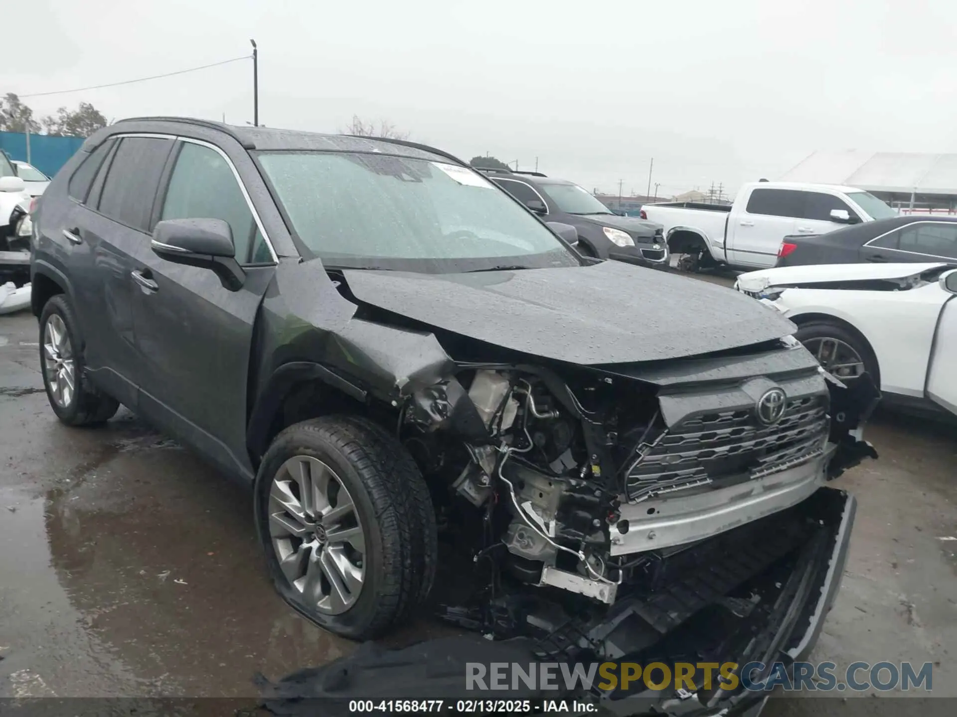 1 Photograph of a damaged car 2T3N1RFV9MC226423 TOYOTA RAV4 2021