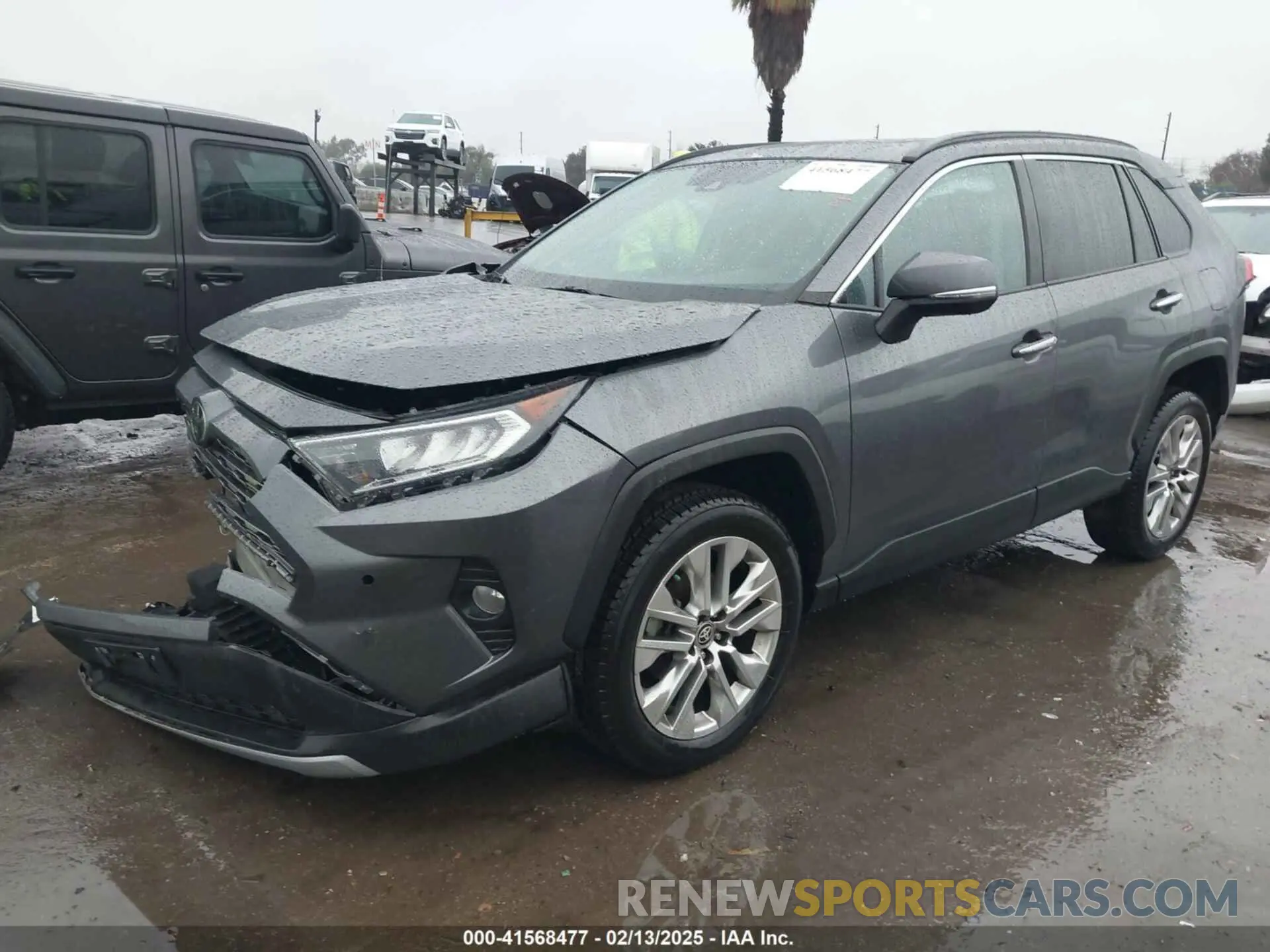 2 Photograph of a damaged car 2T3N1RFV9MC226423 TOYOTA RAV4 2021