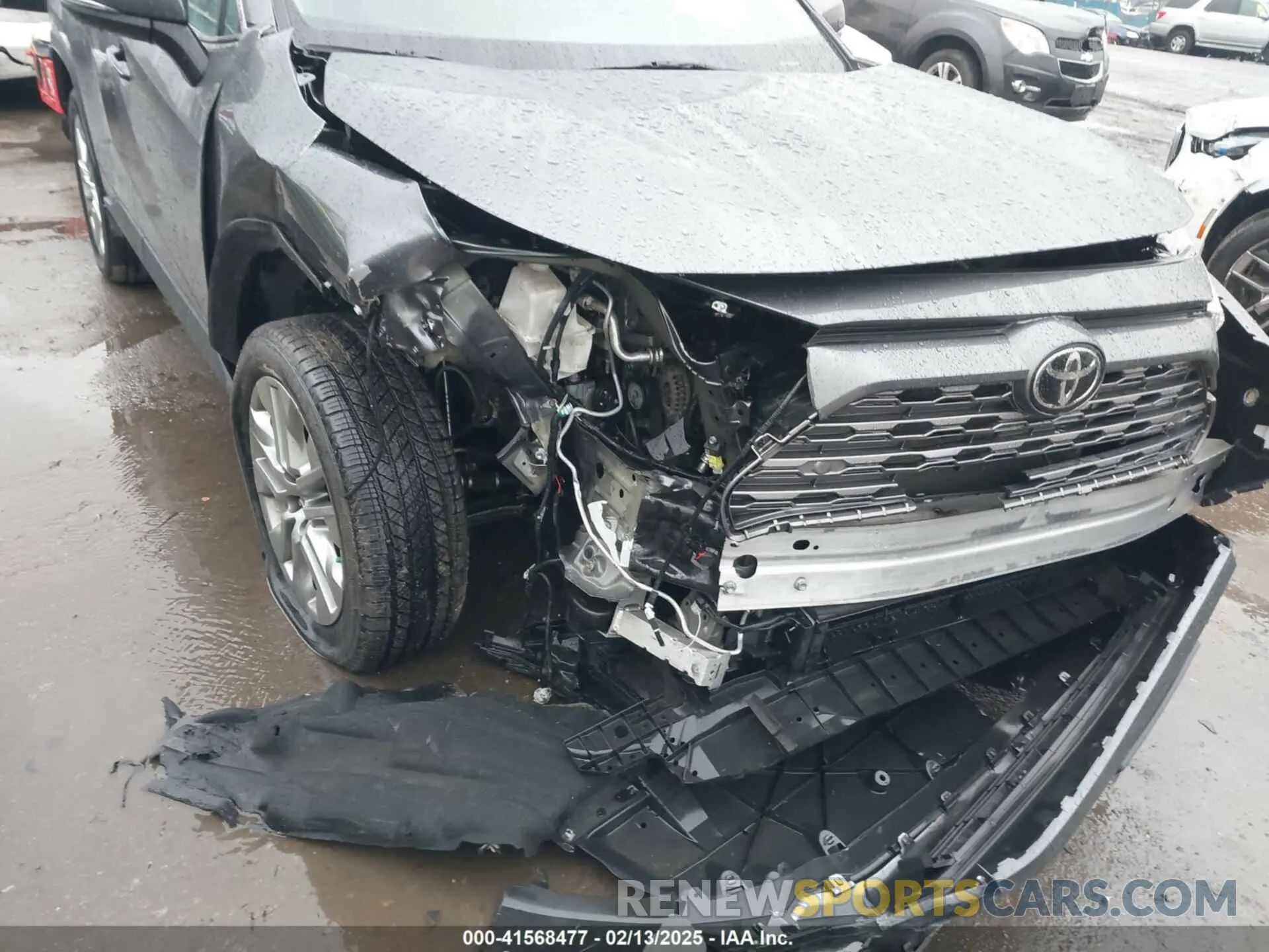6 Photograph of a damaged car 2T3N1RFV9MC226423 TOYOTA RAV4 2021