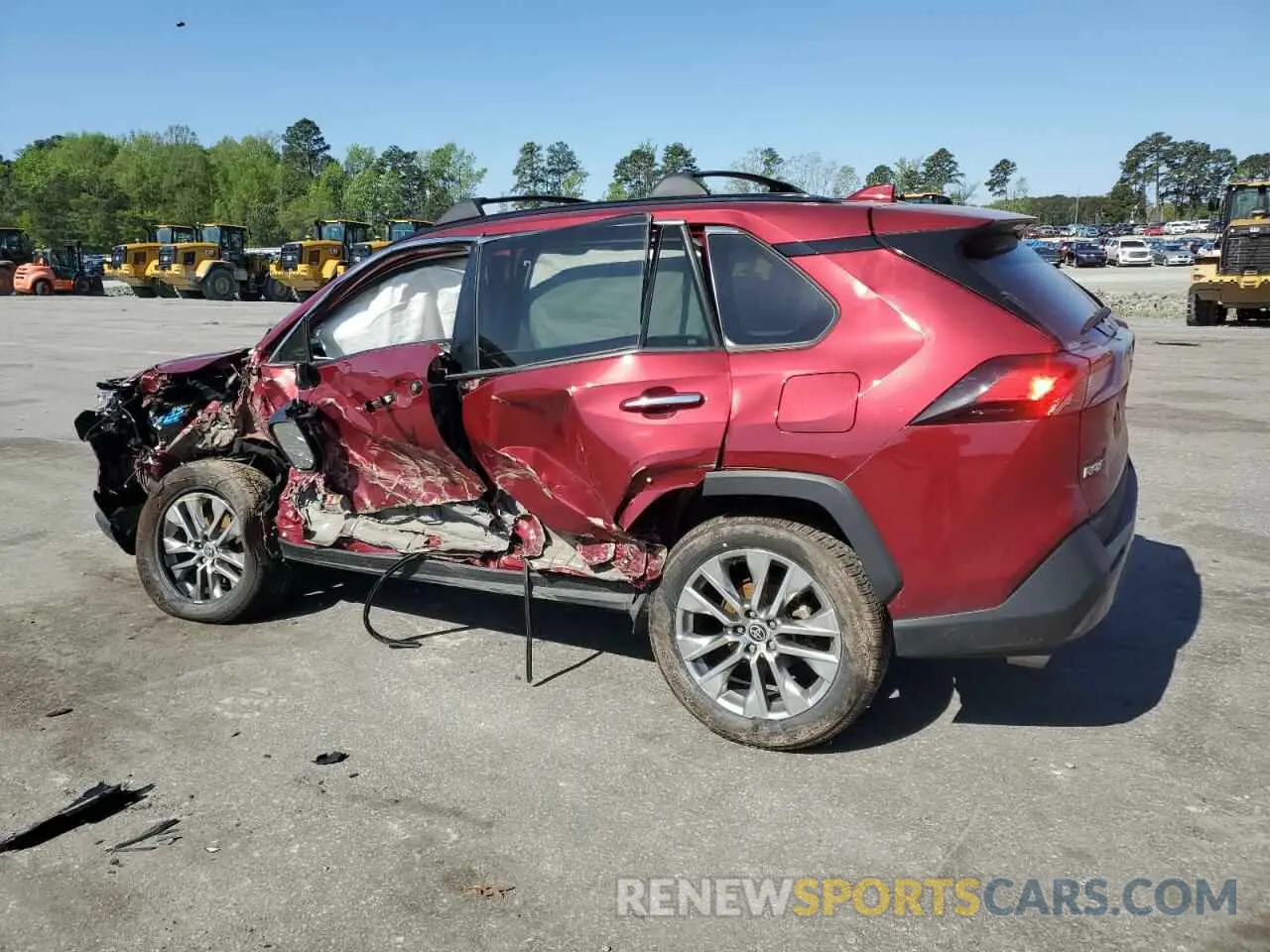 2 Фотография поврежденного автомобиля 2T3N1RFV9MW202007 TOYOTA RAV4 2021