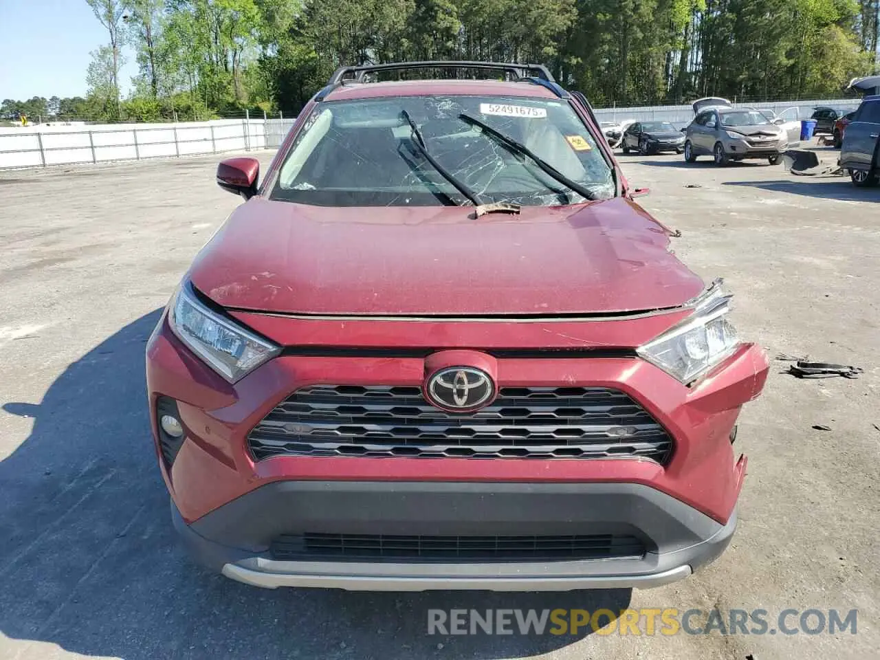 5 Фотография поврежденного автомобиля 2T3N1RFV9MW202007 TOYOTA RAV4 2021