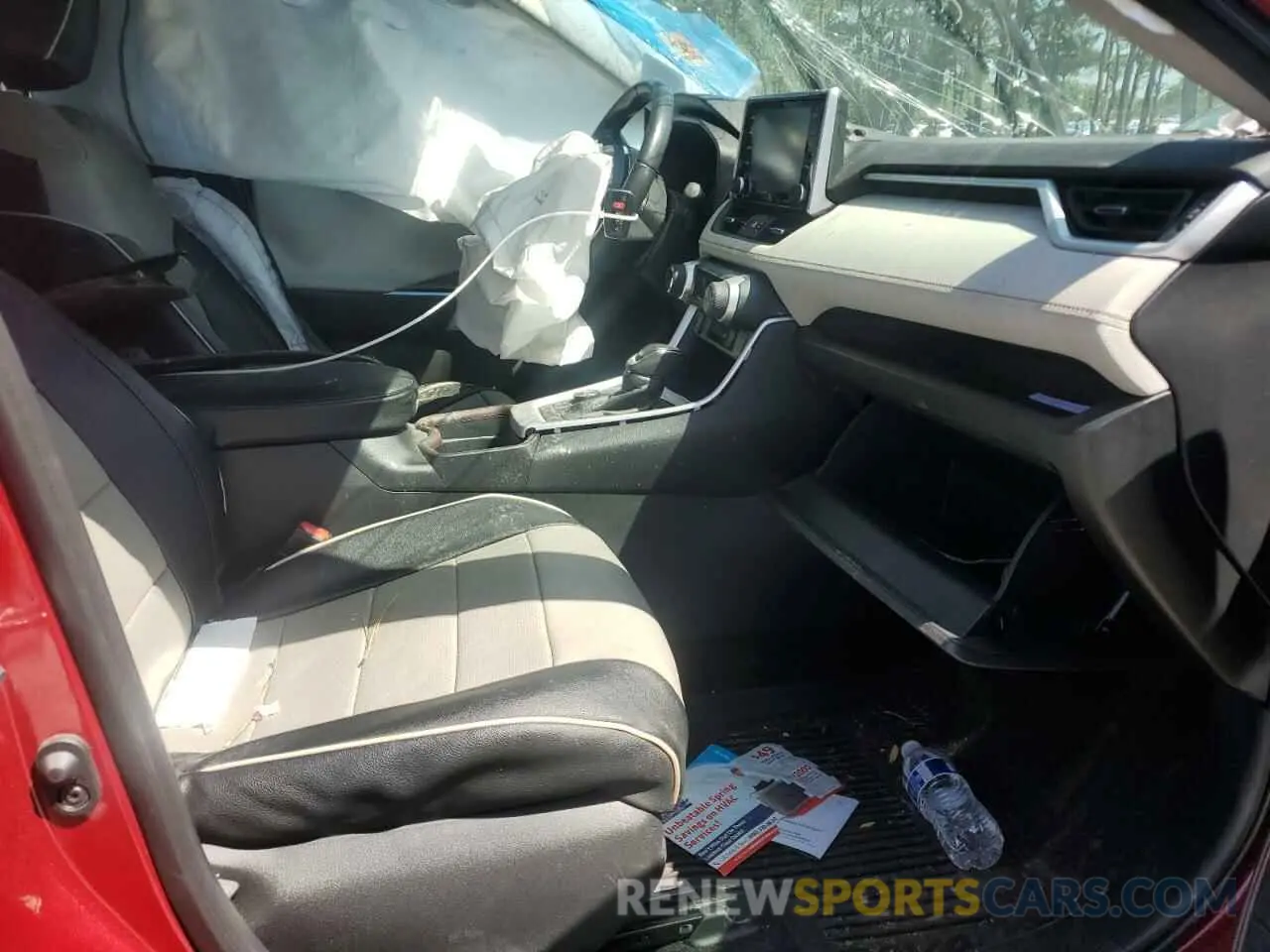 7 Фотография поврежденного автомобиля 2T3N1RFV9MW202007 TOYOTA RAV4 2021
