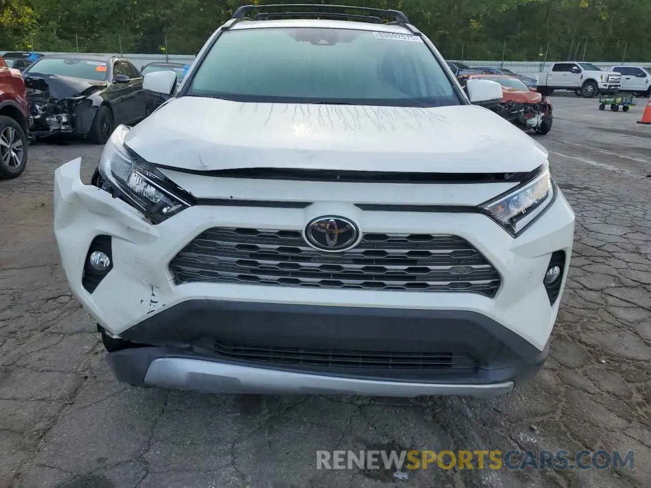 5 Фотография поврежденного автомобиля 2T3N1RFVXMW160351 TOYOTA RAV4 2021