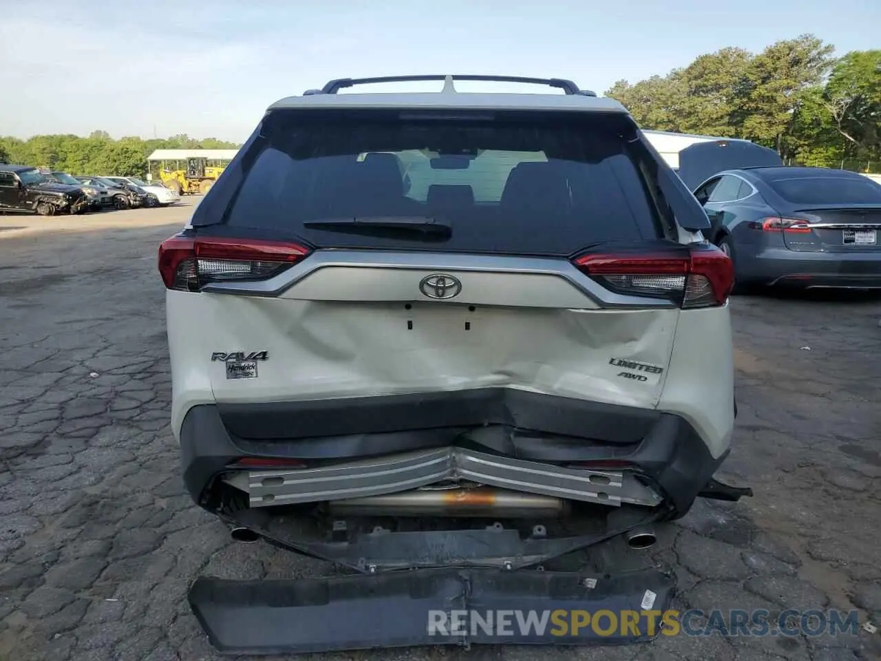 6 Фотография поврежденного автомобиля 2T3N1RFVXMW160351 TOYOTA RAV4 2021