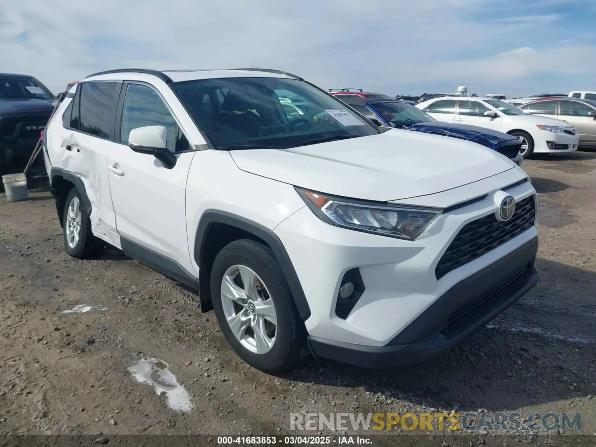 1 Фотография поврежденного автомобиля 2T3P1RFV0MC153905 TOYOTA RAV4 2021