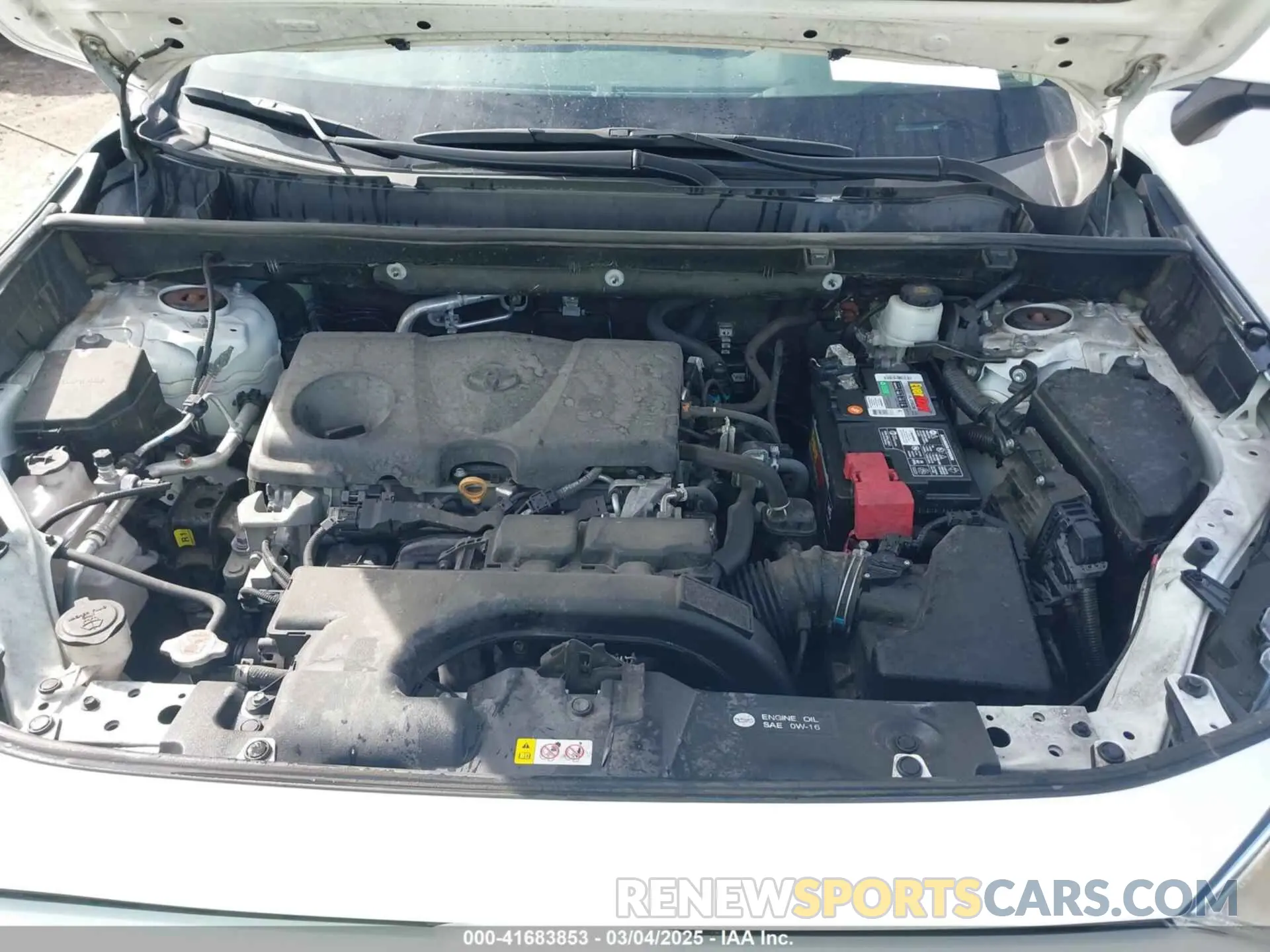 10 Фотография поврежденного автомобиля 2T3P1RFV0MC153905 TOYOTA RAV4 2021