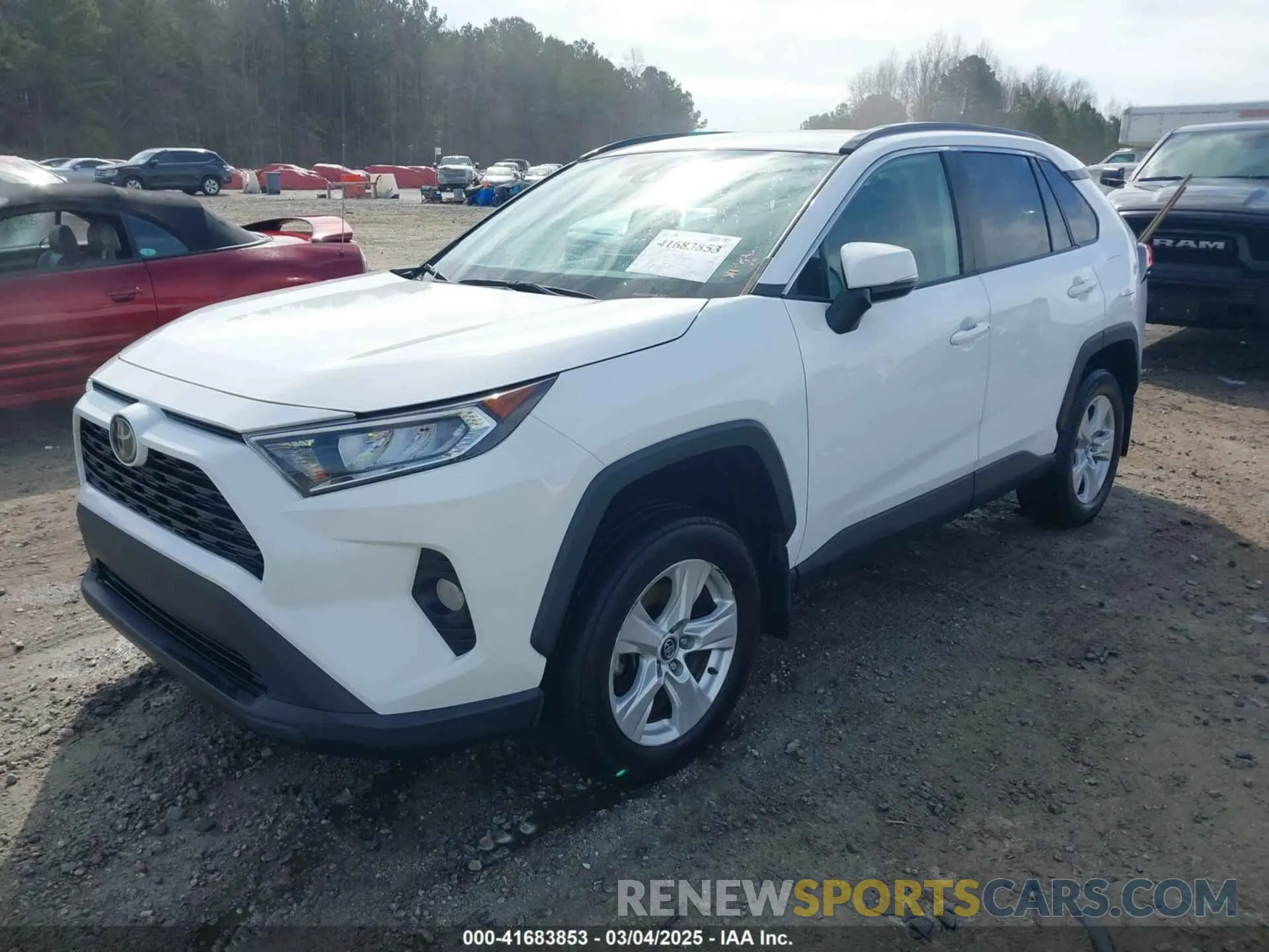 2 Фотография поврежденного автомобиля 2T3P1RFV0MC153905 TOYOTA RAV4 2021