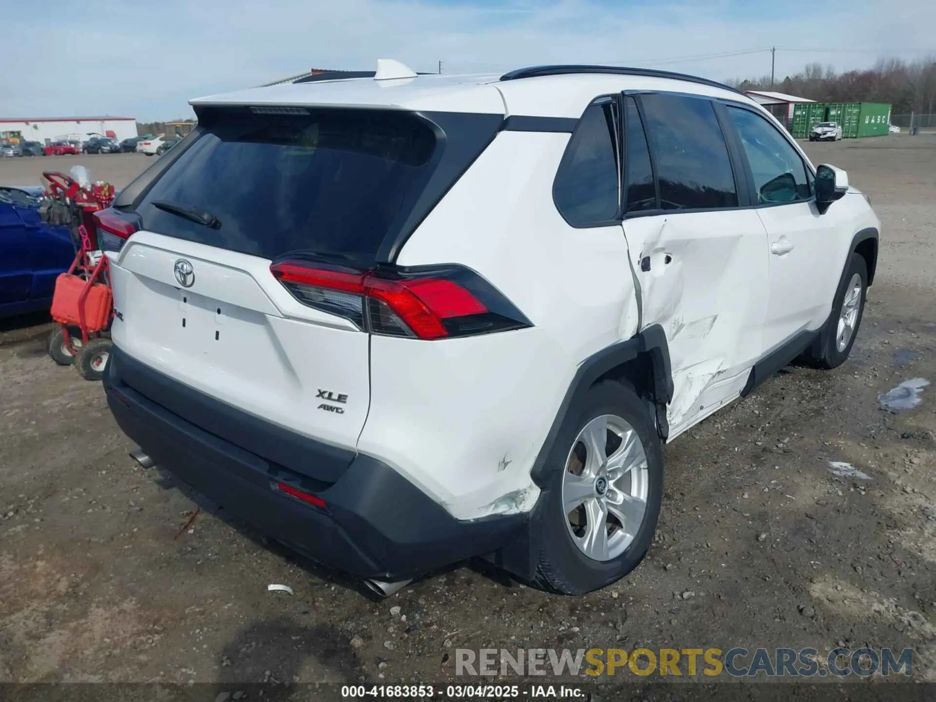 4 Фотография поврежденного автомобиля 2T3P1RFV0MC153905 TOYOTA RAV4 2021