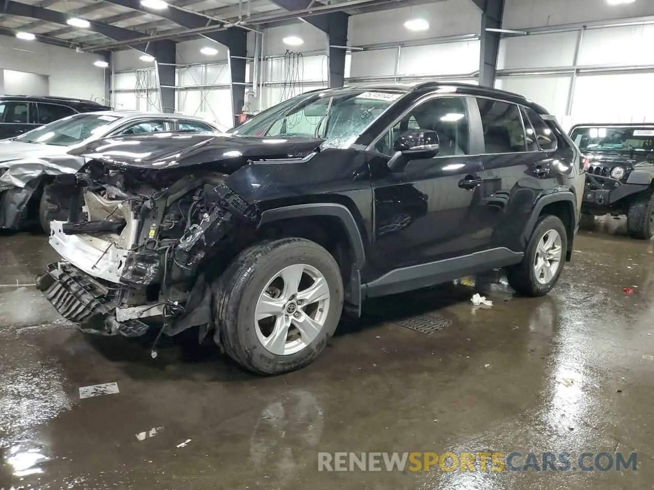 1 Photograph of a damaged car 2T3P1RFV0MC173345 TOYOTA RAV4 2021