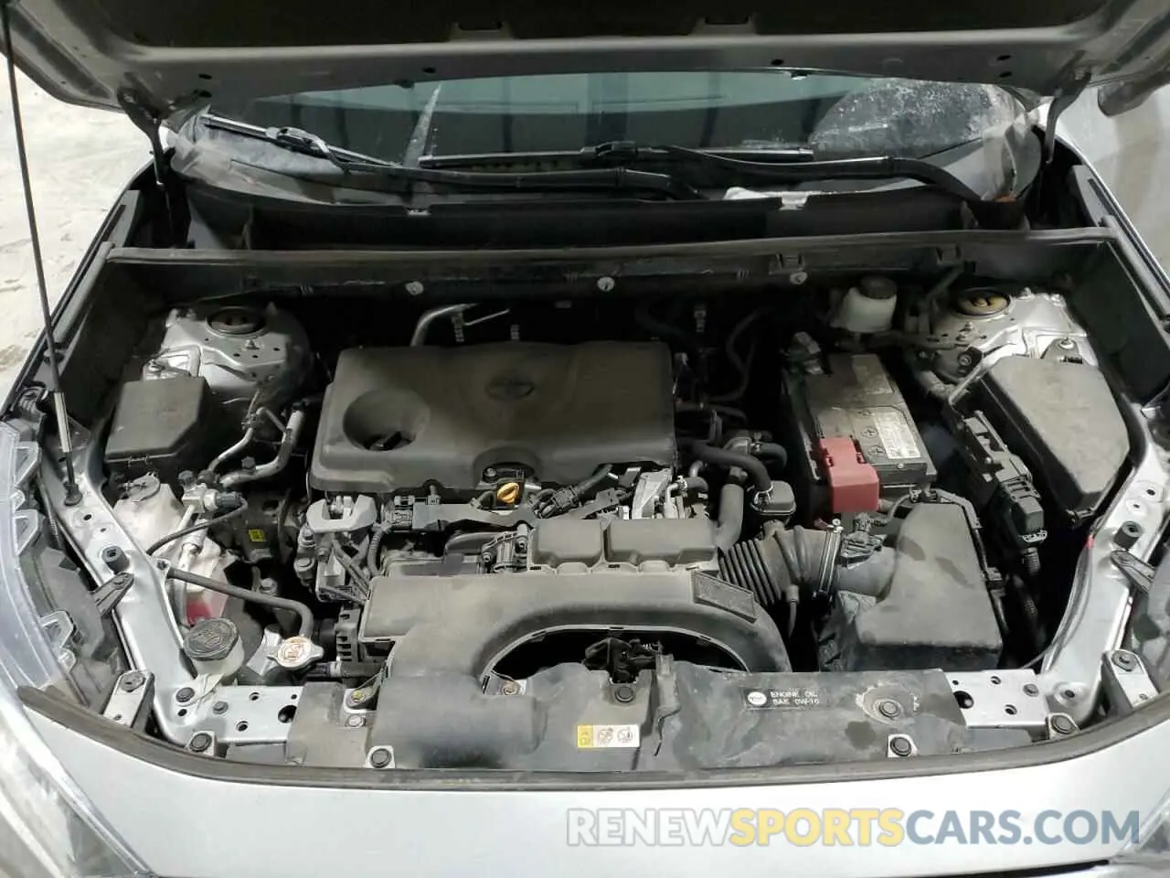 12 Фотография поврежденного автомобиля 2T3P1RFV0MC192493 TOYOTA RAV4 2021