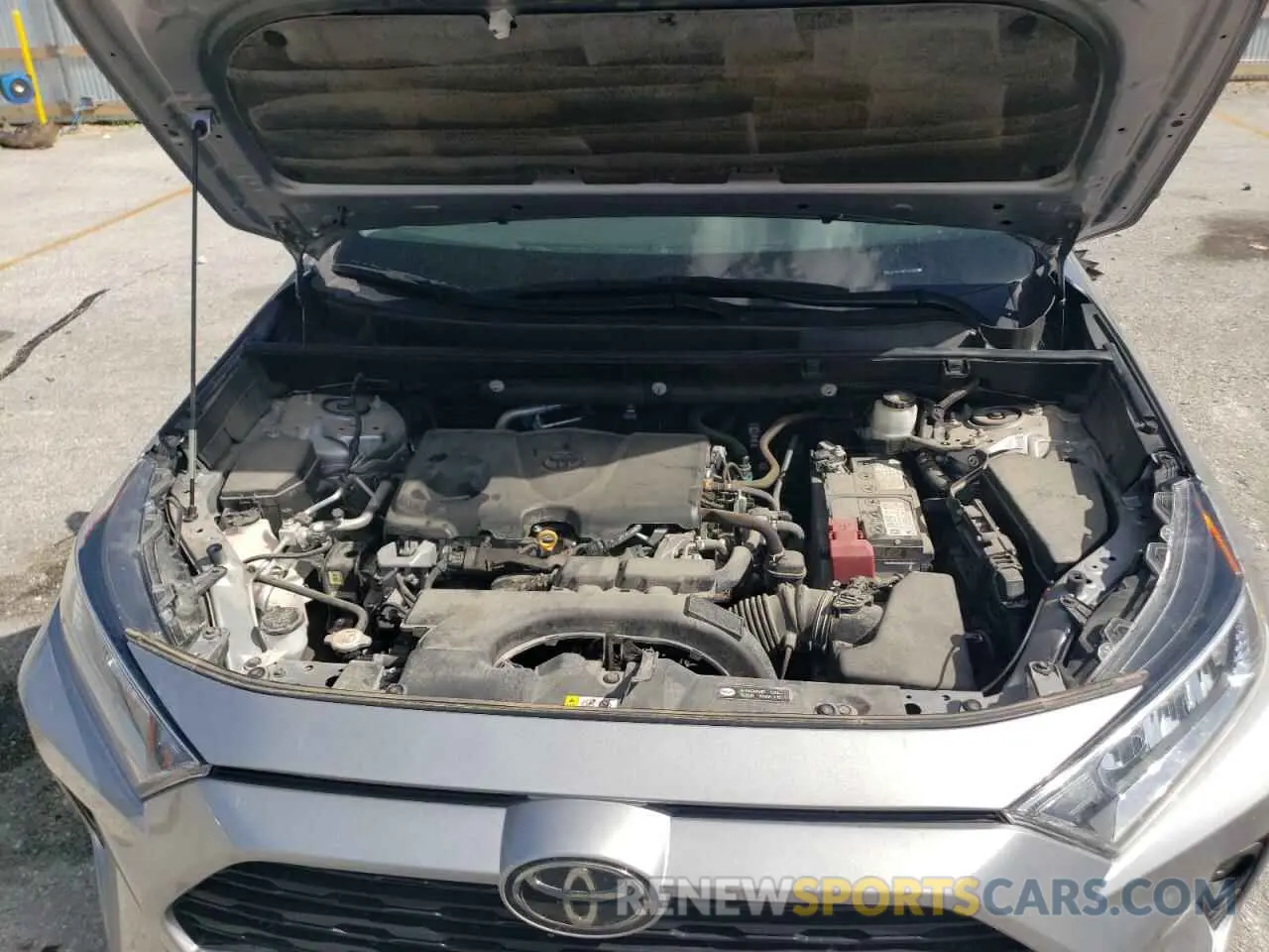 12 Фотография поврежденного автомобиля 2T3P1RFV0MC227744 TOYOTA RAV4 2021