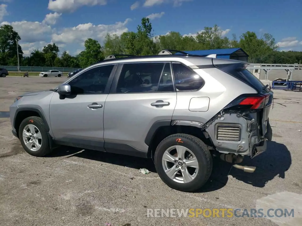 2 Фотография поврежденного автомобиля 2T3P1RFV0MC227744 TOYOTA RAV4 2021