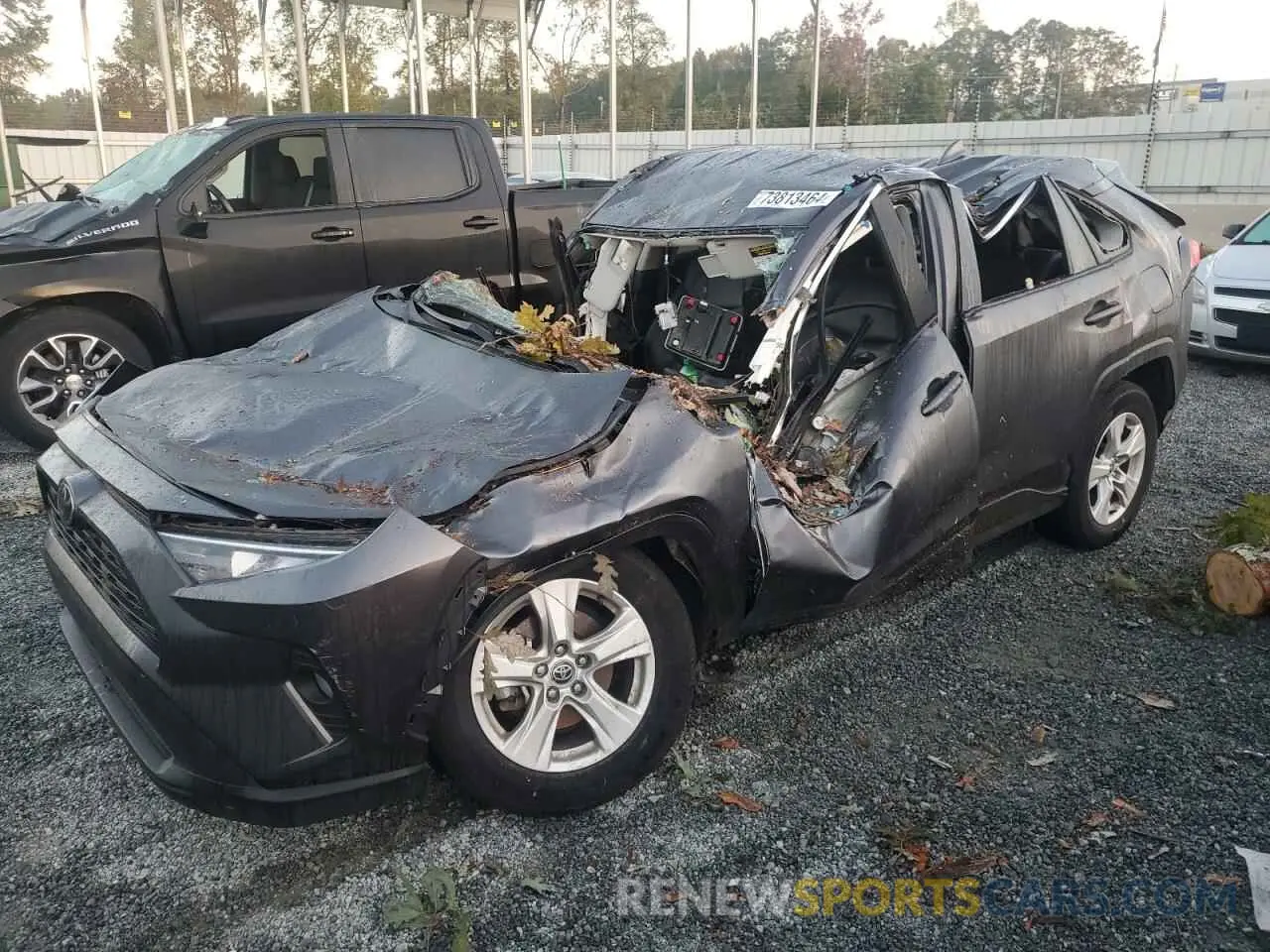1 Фотография поврежденного автомобиля 2T3P1RFV0MW174204 TOYOTA RAV4 2021