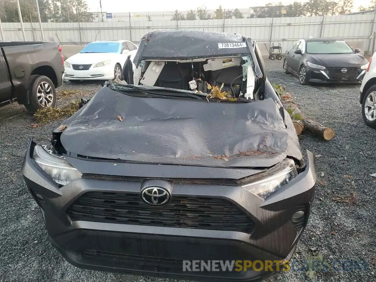 5 Фотография поврежденного автомобиля 2T3P1RFV0MW174204 TOYOTA RAV4 2021