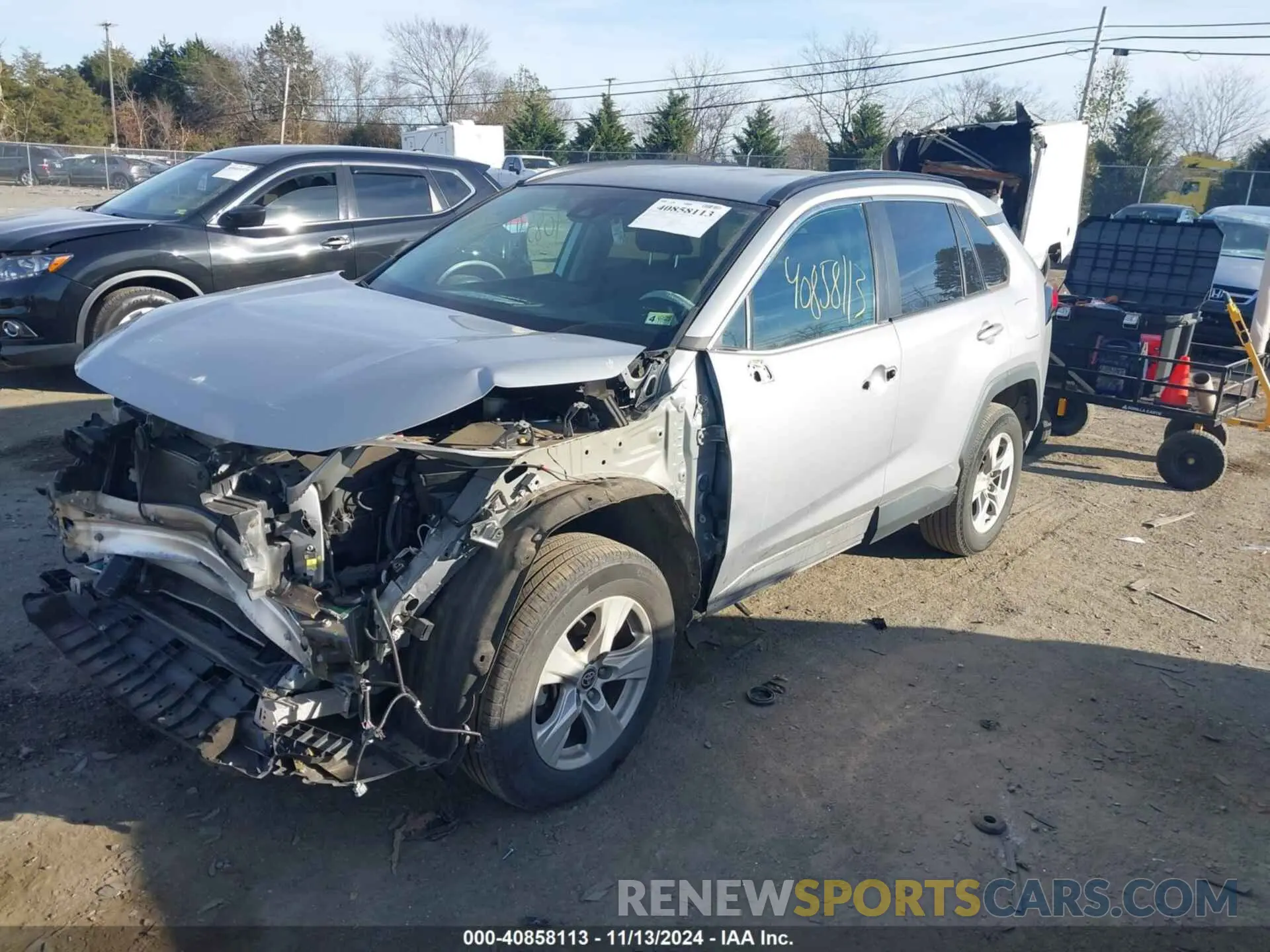 2 Photograph of a damaged car 2T3P1RFV0MW182433 TOYOTA RAV4 2021