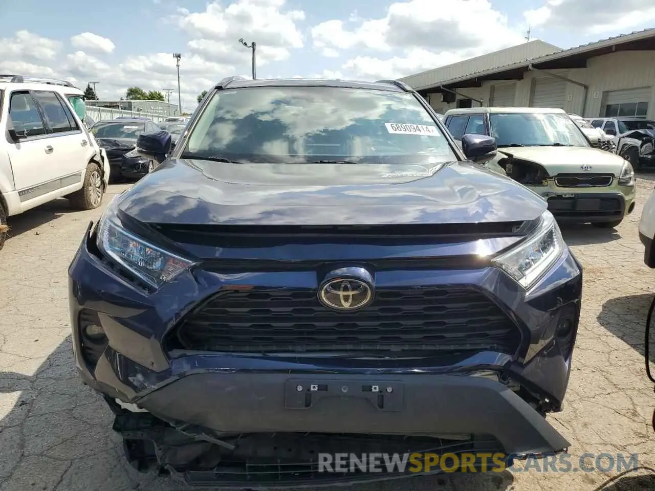 5 Фотография поврежденного автомобиля 2T3P1RFV0MW196526 TOYOTA RAV4 2021
