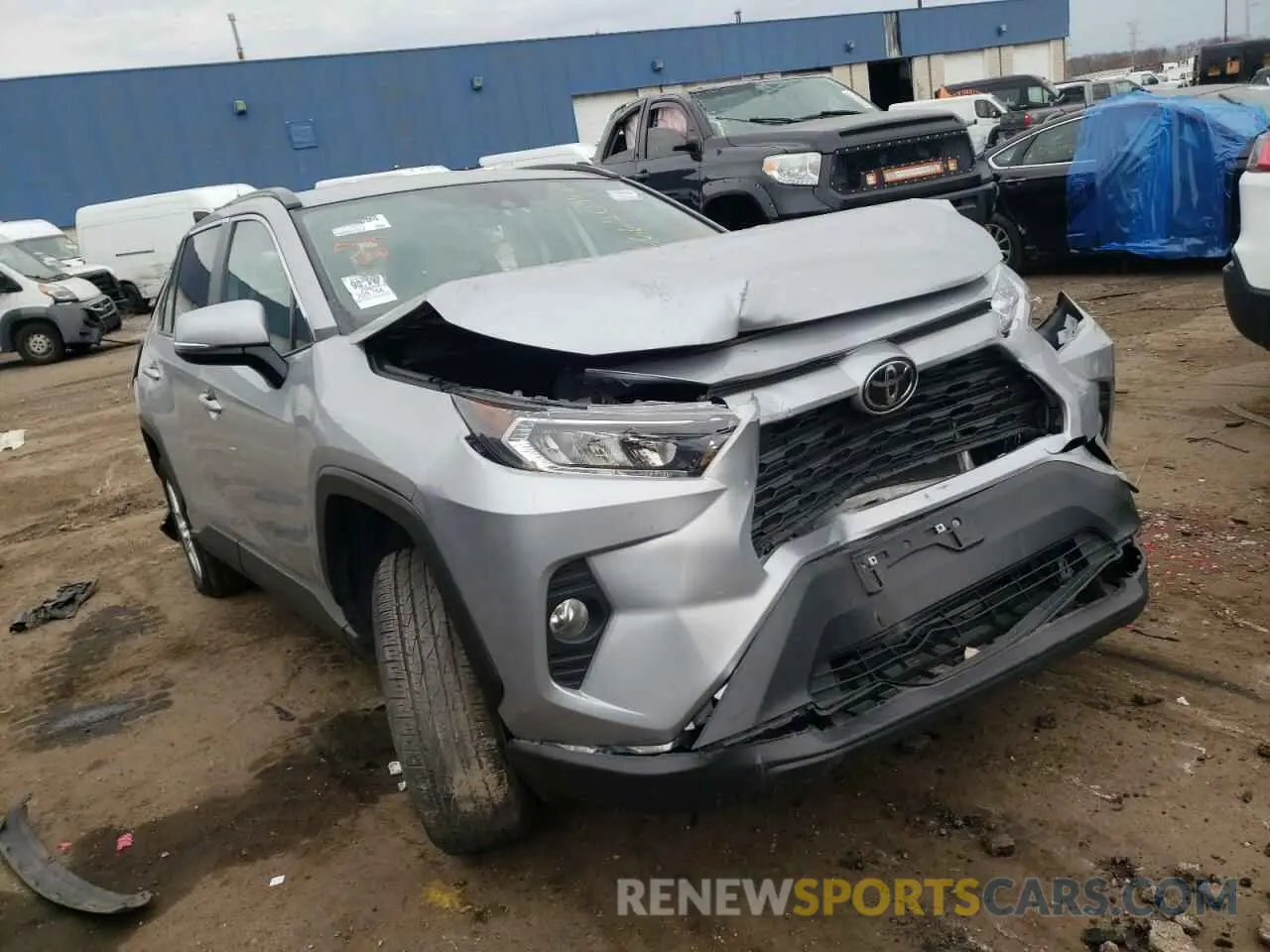 1 Фотография поврежденного автомобиля 2T3P1RFV0MW214104 TOYOTA RAV4 2021