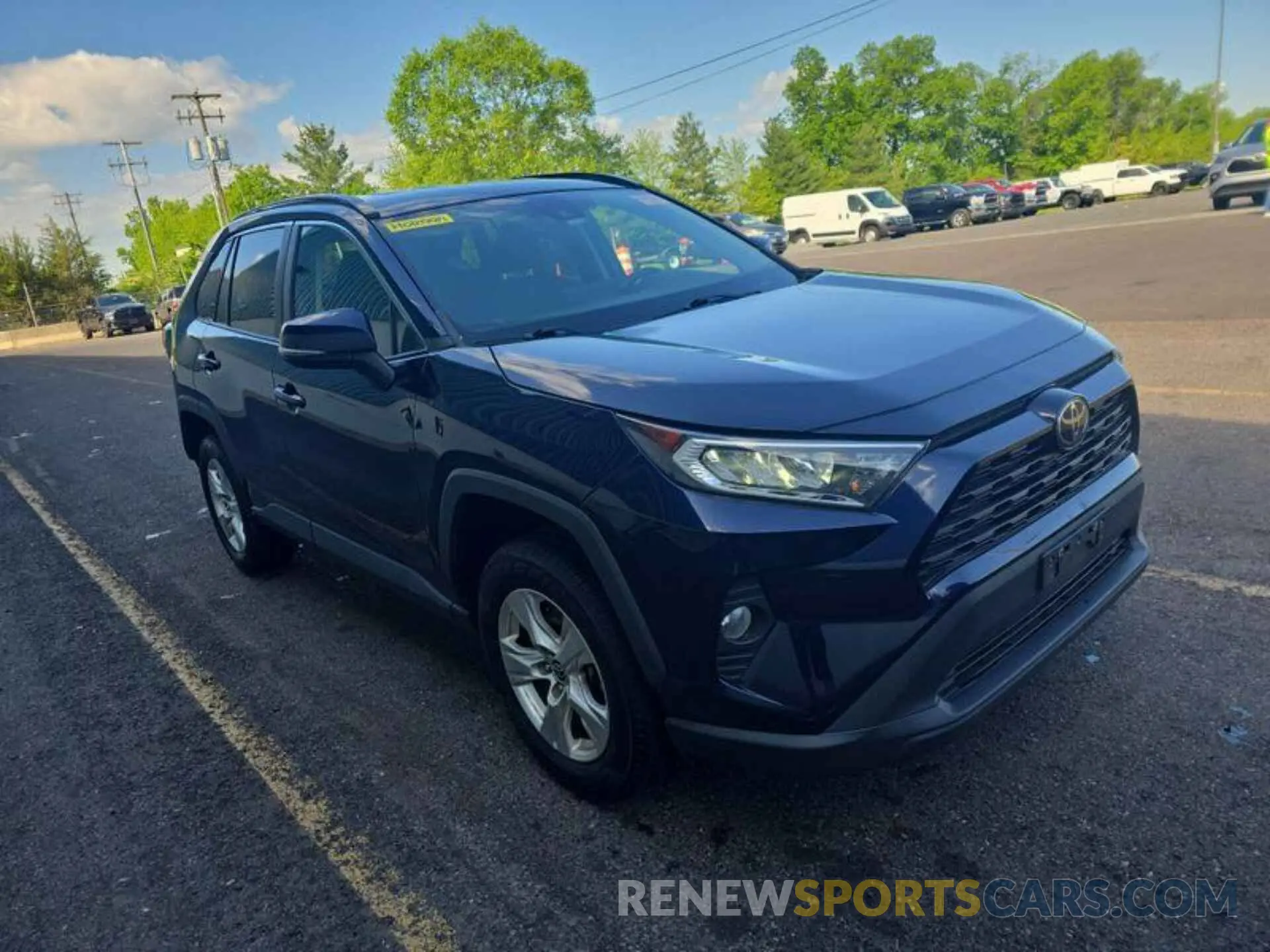4 Photograph of a damaged car 2T3P1RFV0MW225619 TOYOTA RAV4 2021