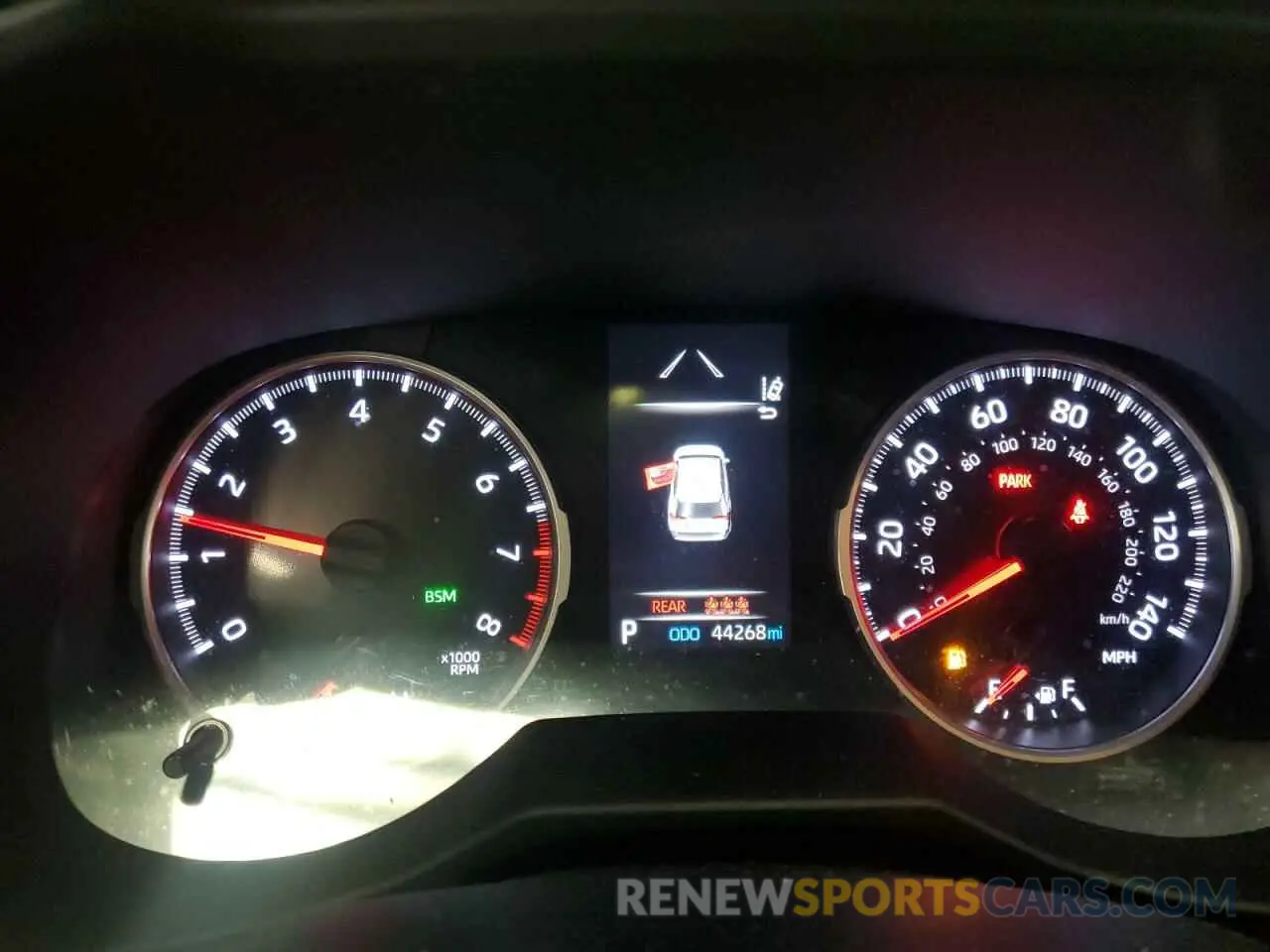 9 Фотография поврежденного автомобиля 2T3P1RFV1MC181308 TOYOTA RAV4 2021
