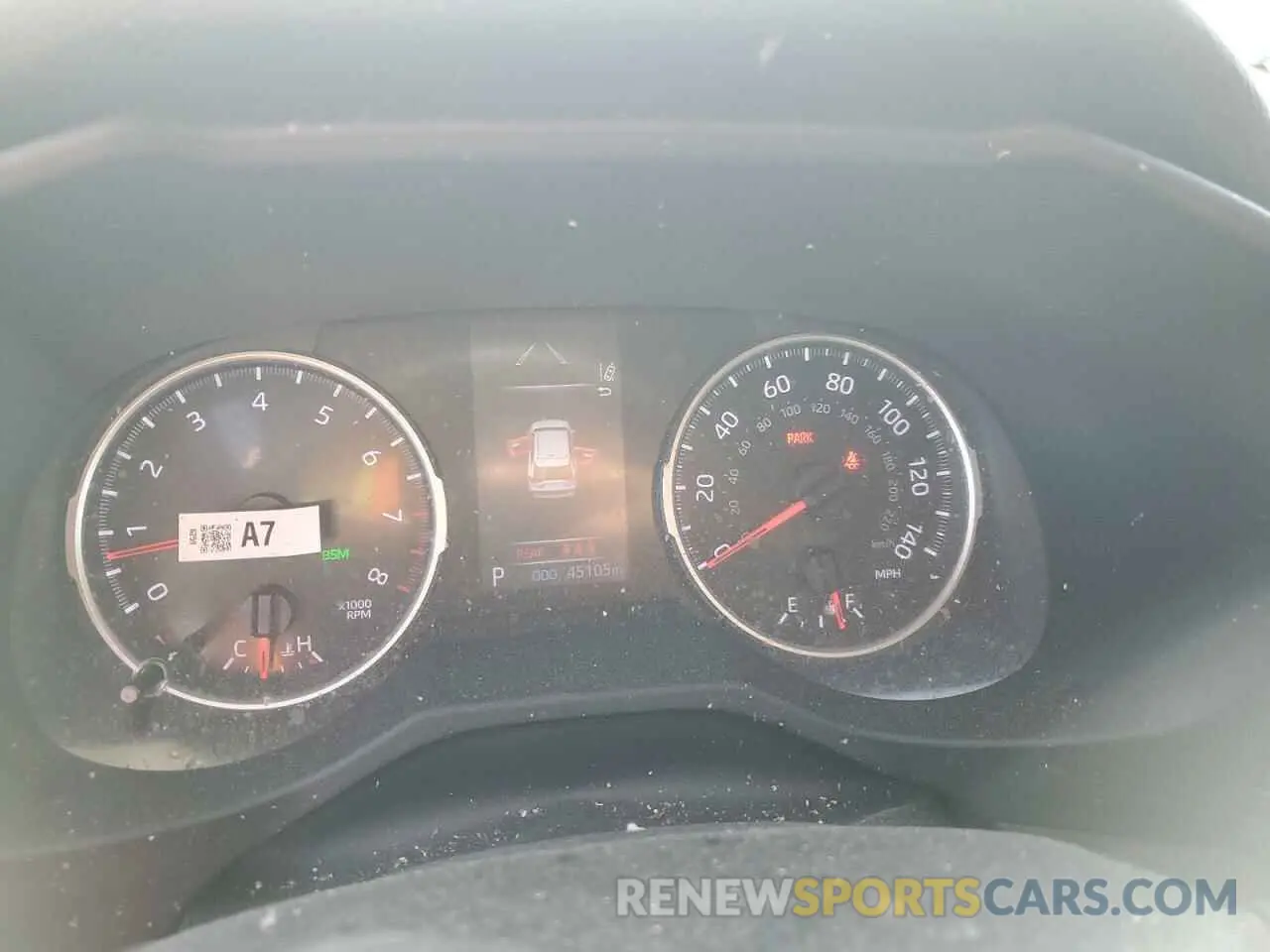 9 Фотография поврежденного автомобиля 2T3P1RFV1MC224531 TOYOTA RAV4 2021