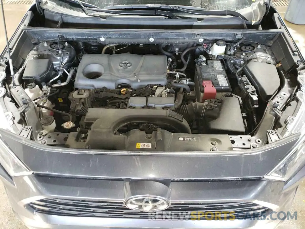 12 Фотография поврежденного автомобиля 2T3P1RFV1MC244665 TOYOTA RAV4 2021