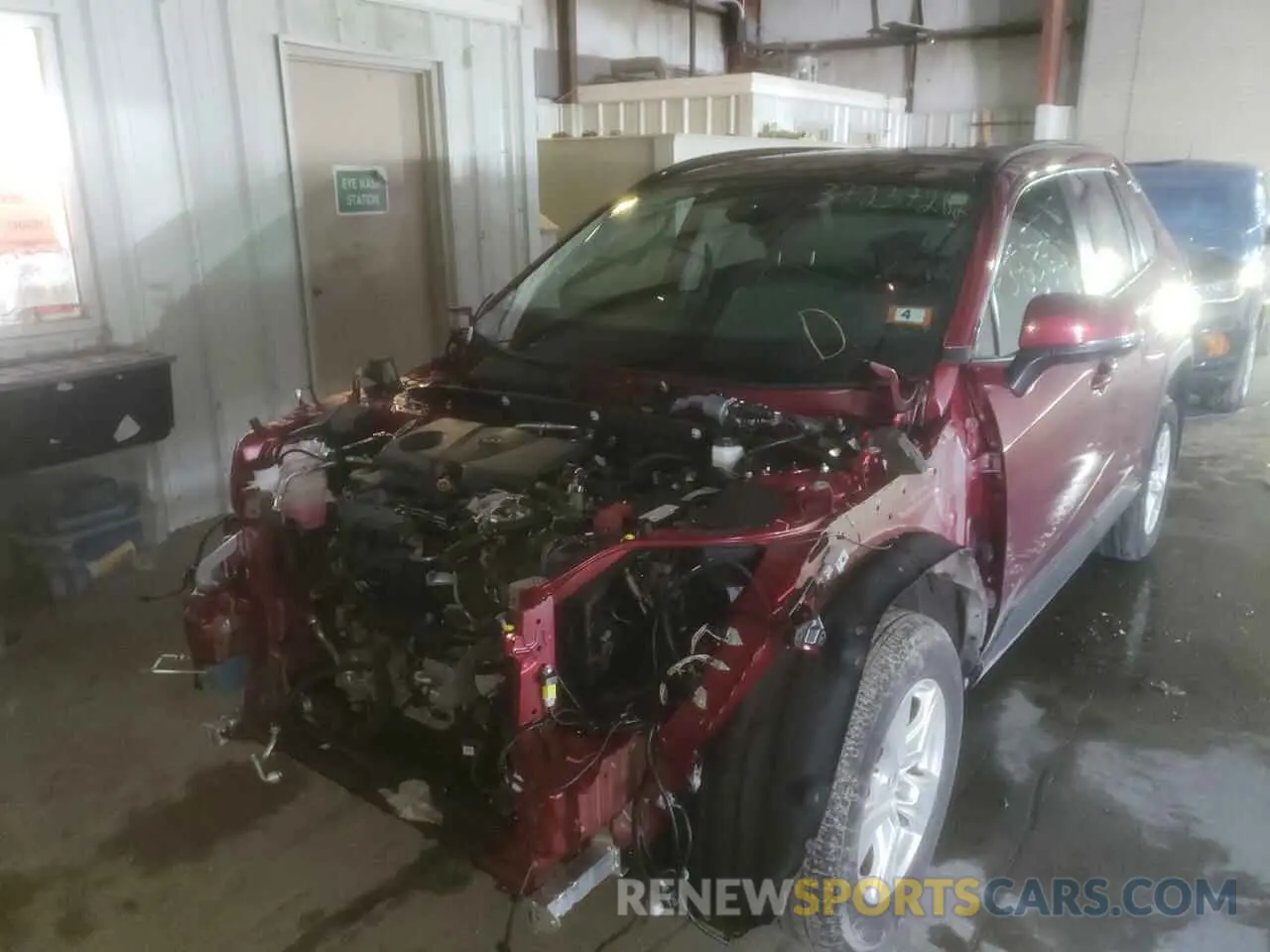 2 Фотография поврежденного автомобиля 2T3P1RFV1MW150235 TOYOTA RAV4 2021