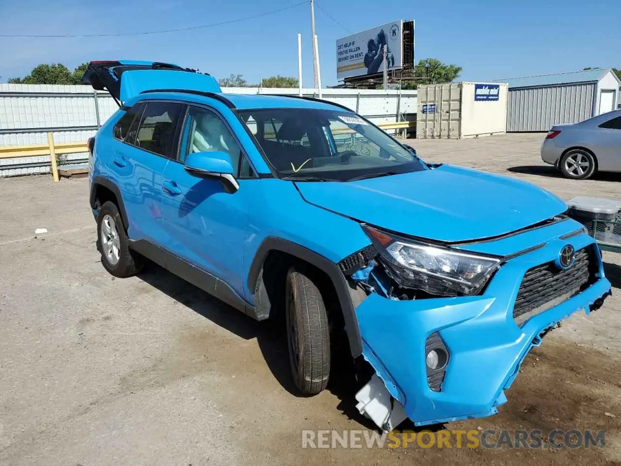 1 Фотография поврежденного автомобиля 2T3P1RFV1MW154270 TOYOTA RAV4 2021