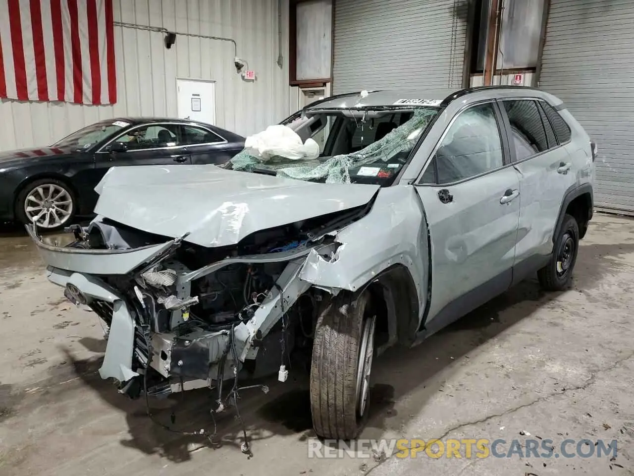 1 Фотография поврежденного автомобиля 2T3P1RFV1MW186510 TOYOTA RAV4 2021