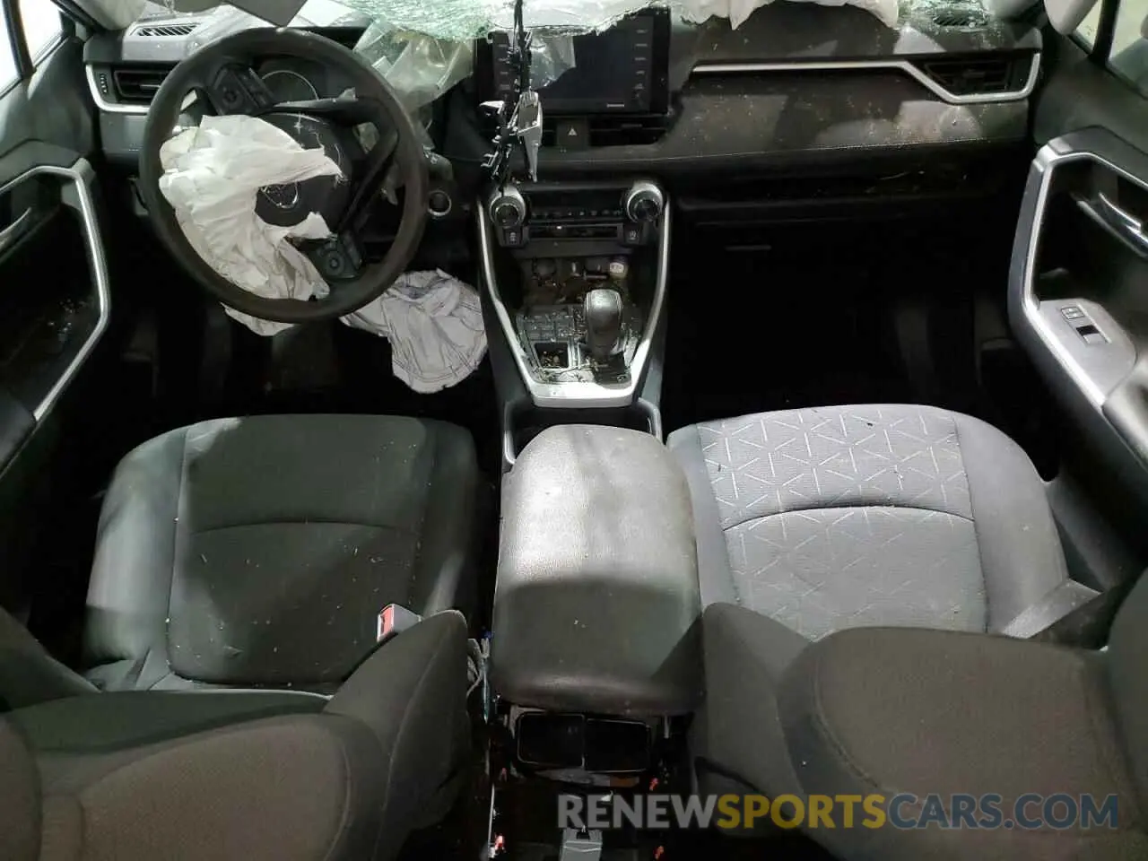 8 Фотография поврежденного автомобиля 2T3P1RFV1MW186510 TOYOTA RAV4 2021