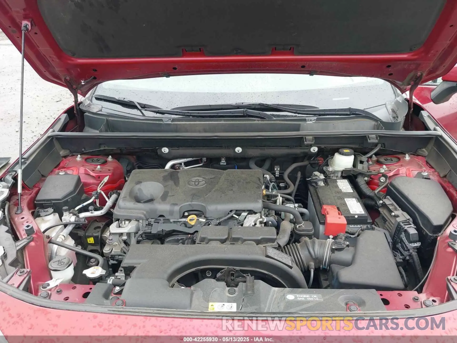 10 Фотография поврежденного автомобиля 2T3P1RFV1MW195126 TOYOTA RAV4 2021