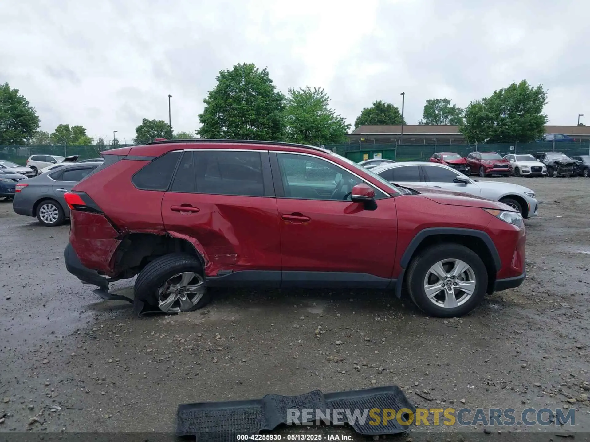 13 Фотография поврежденного автомобиля 2T3P1RFV1MW195126 TOYOTA RAV4 2021