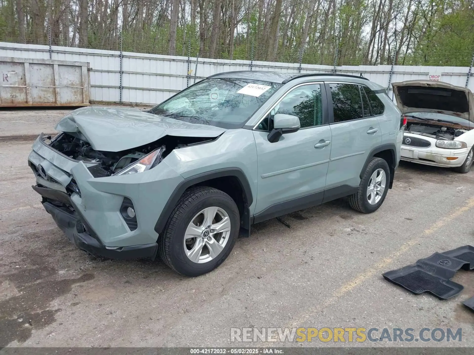 2 Photograph of a damaged car 2T3P1RFV1MW216783 TOYOTA RAV4 2021