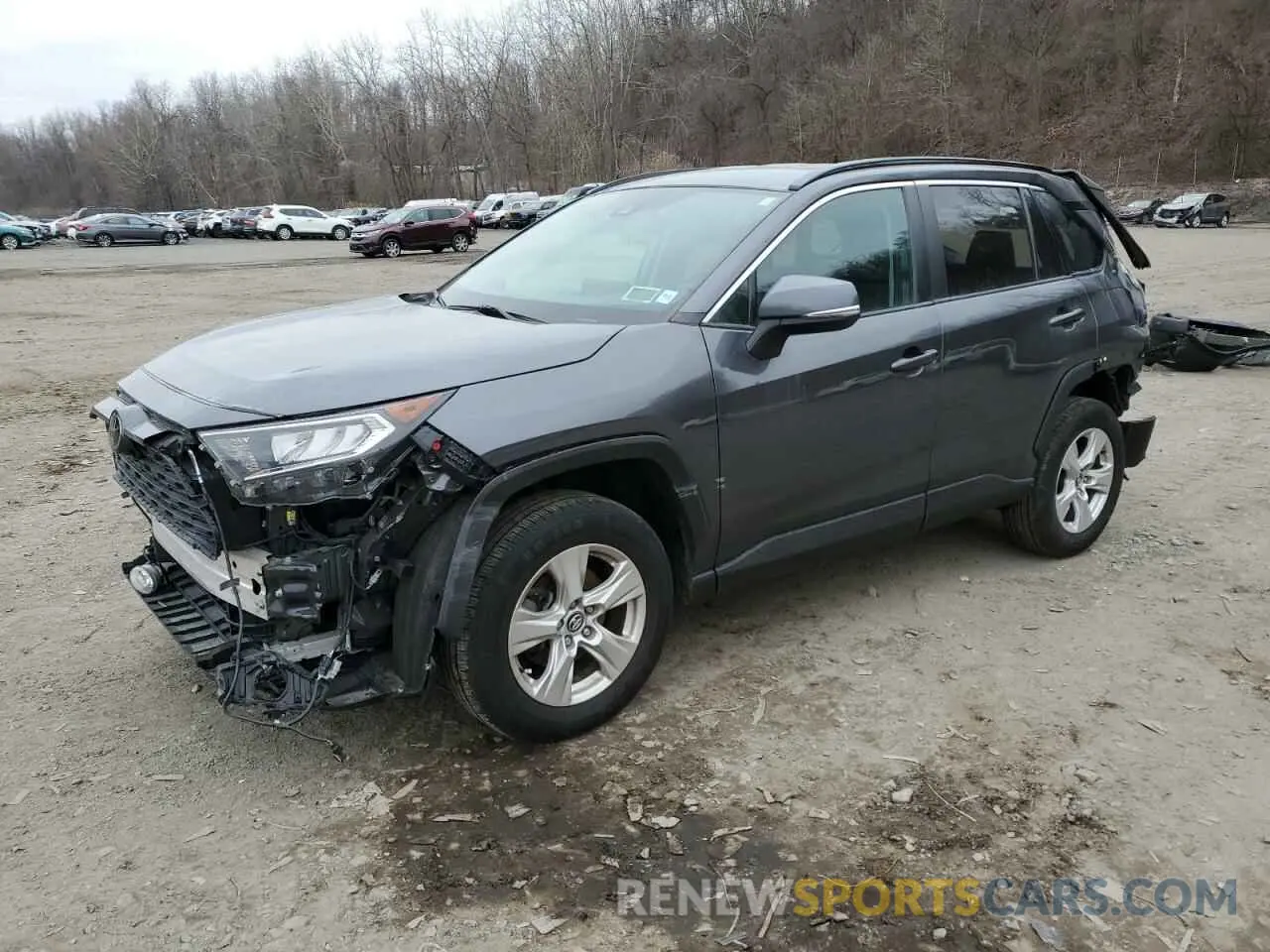 1 Фотография поврежденного автомобиля 2T3P1RFV2MC161259 TOYOTA RAV4 2021