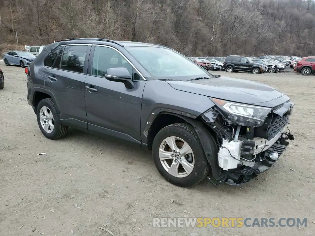 4 Фотография поврежденного автомобиля 2T3P1RFV2MC161259 TOYOTA RAV4 2021