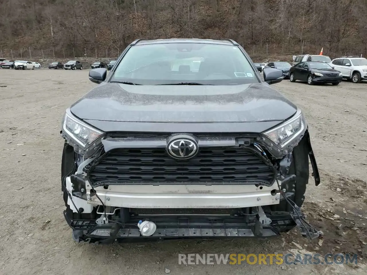 5 Фотография поврежденного автомобиля 2T3P1RFV2MC161259 TOYOTA RAV4 2021
