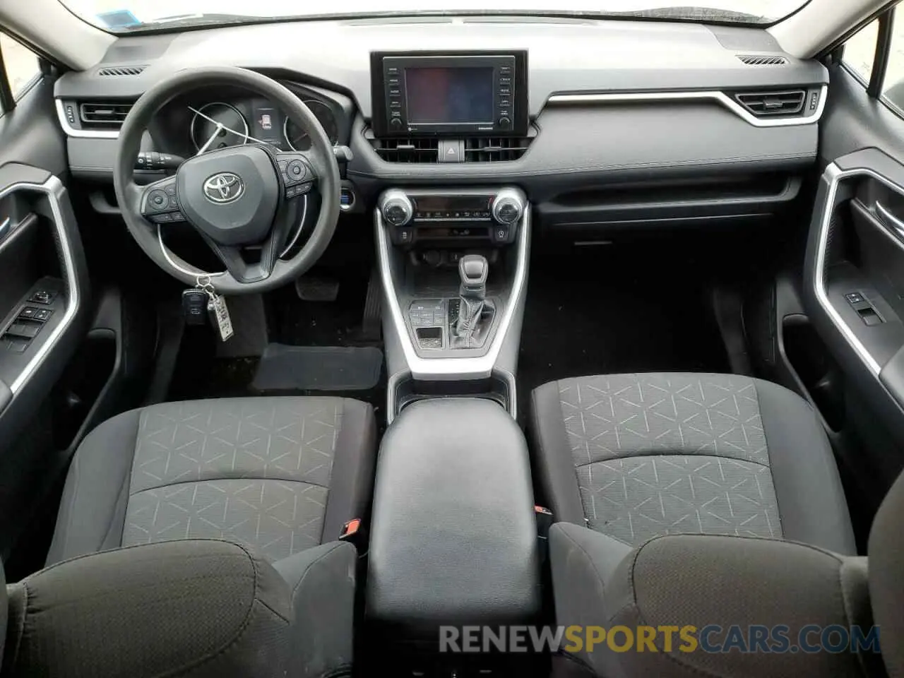8 Фотография поврежденного автомобиля 2T3P1RFV2MC161259 TOYOTA RAV4 2021