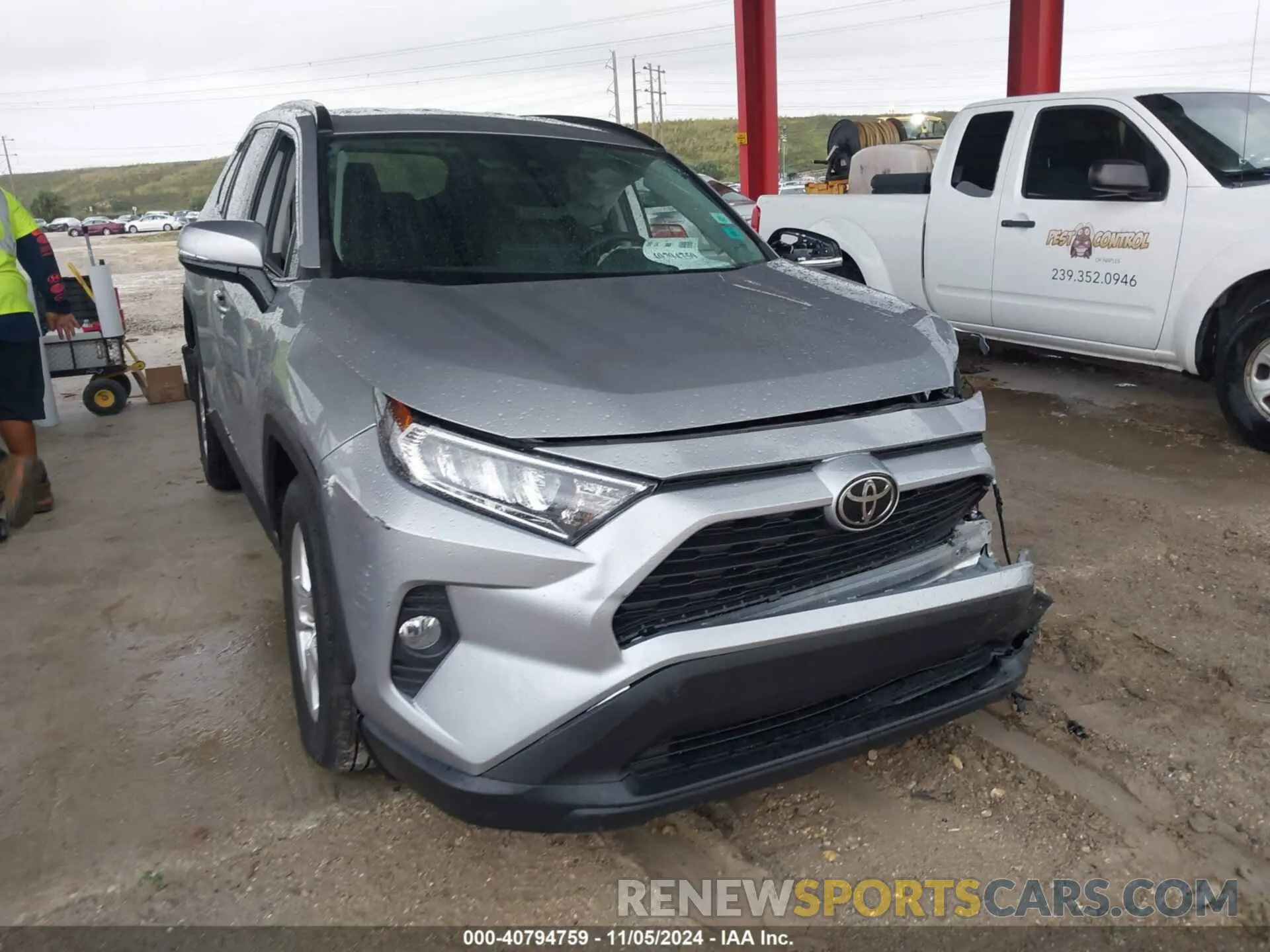 1 Фотография поврежденного автомобиля 2T3P1RFV2MC192267 TOYOTA RAV4 2021