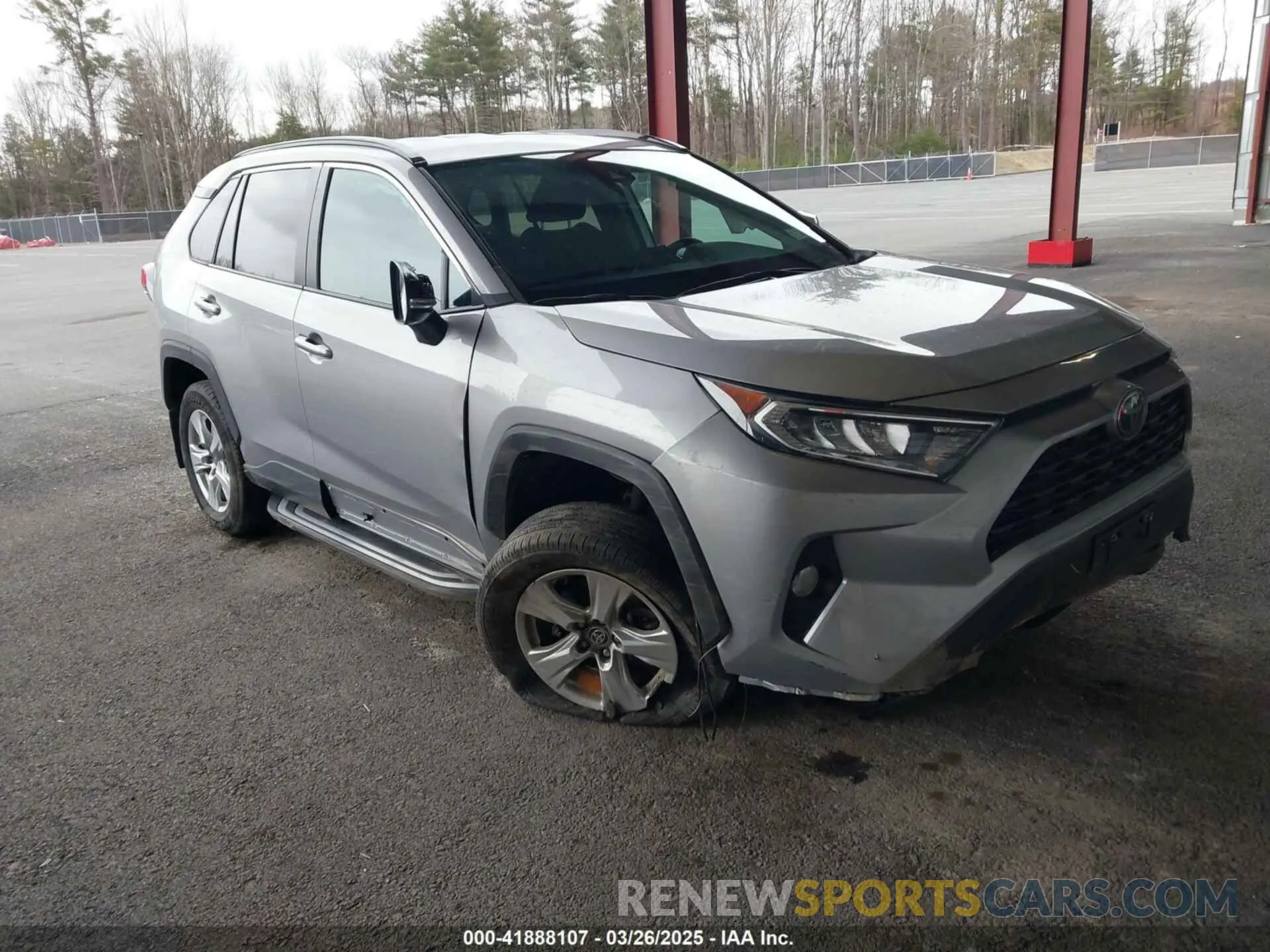1 Photograph of a damaged car 2T3P1RFV2MC231259 TOYOTA RAV4 2021