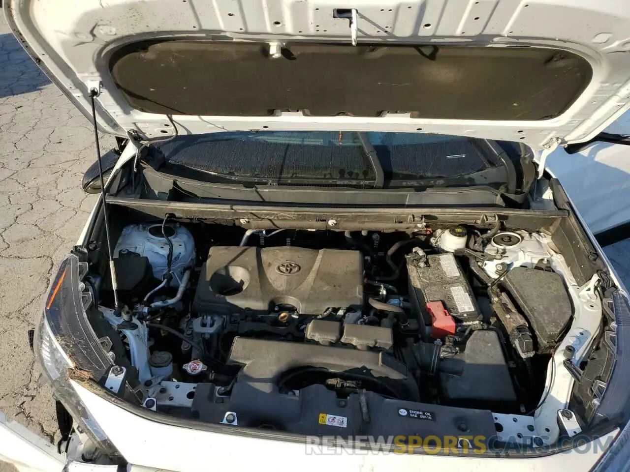 12 Фотография поврежденного автомобиля 2T3P1RFV2MC244559 TOYOTA RAV4 2021