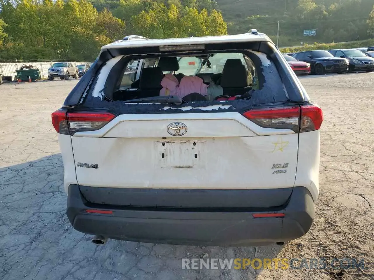 6 Фотография поврежденного автомобиля 2T3P1RFV2MC244559 TOYOTA RAV4 2021
