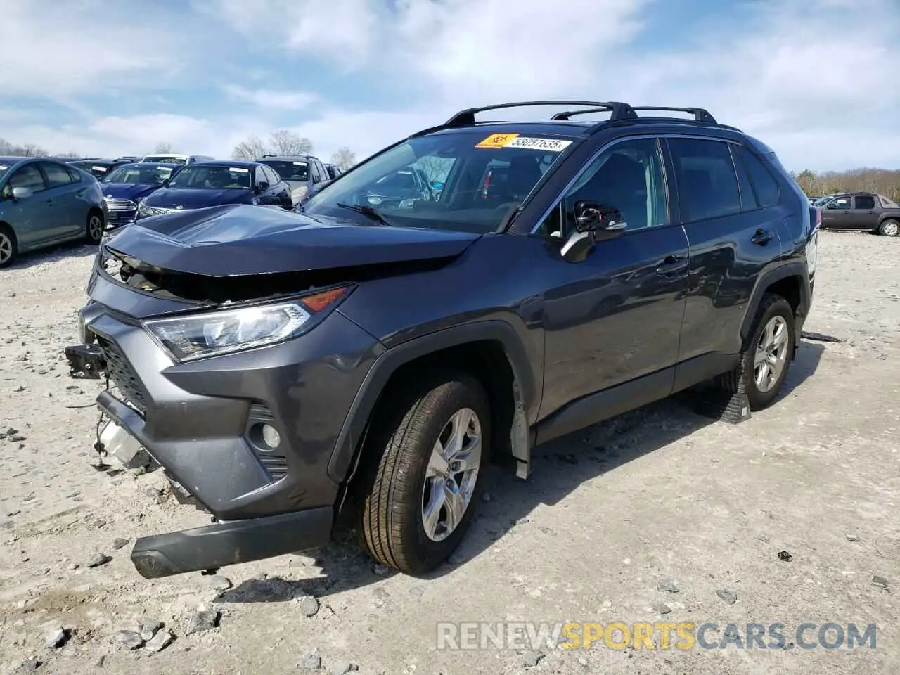 1 Фотография поврежденного автомобиля 2T3P1RFV2MC246098 TOYOTA RAV4 2021