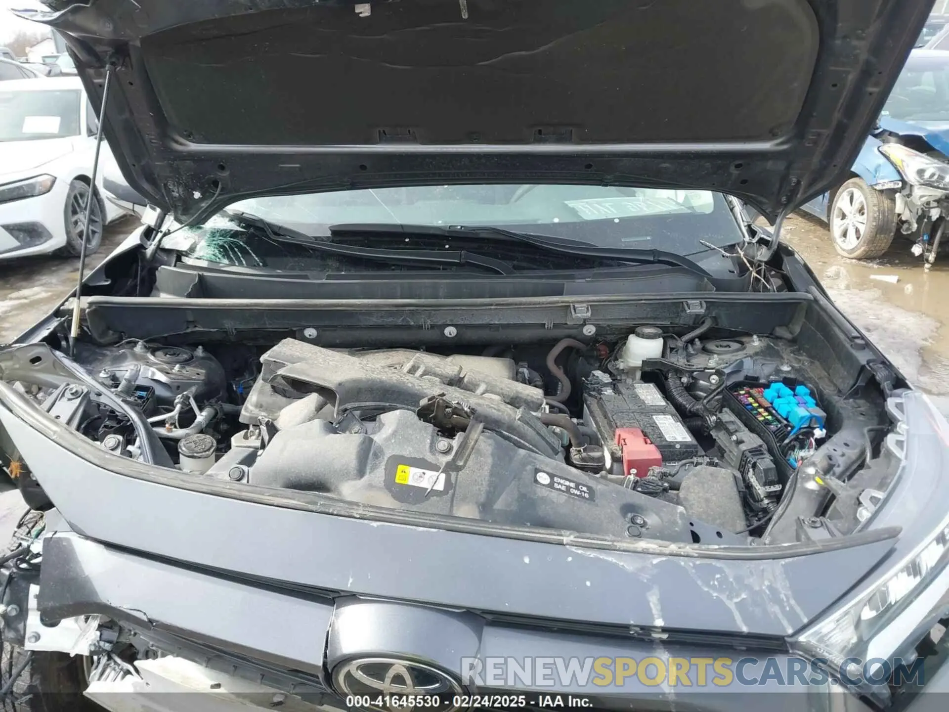 10 Фотография поврежденного автомобиля 2T3P1RFV2MC246635 TOYOTA RAV4 2021