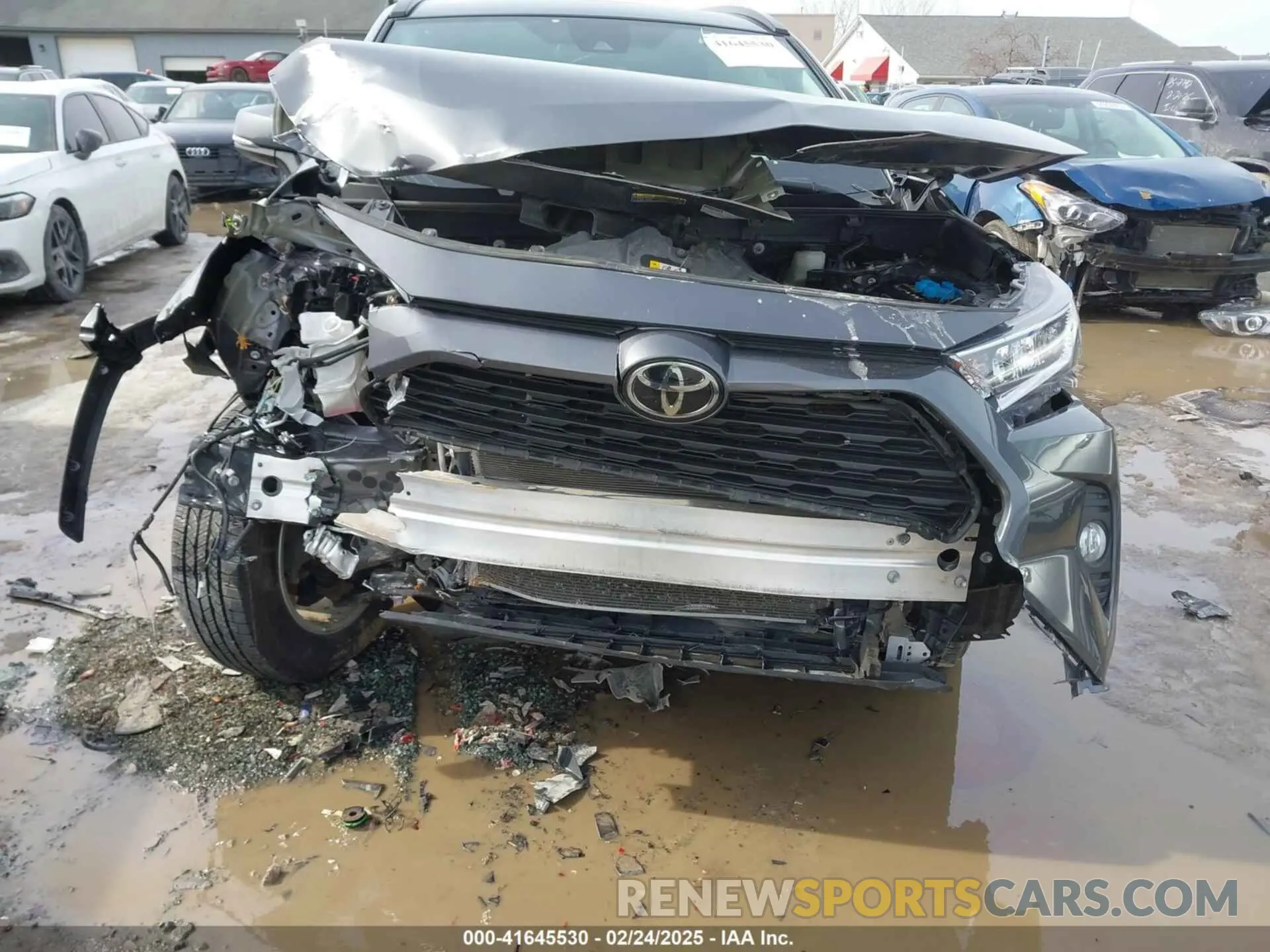 6 Фотография поврежденного автомобиля 2T3P1RFV2MC246635 TOYOTA RAV4 2021