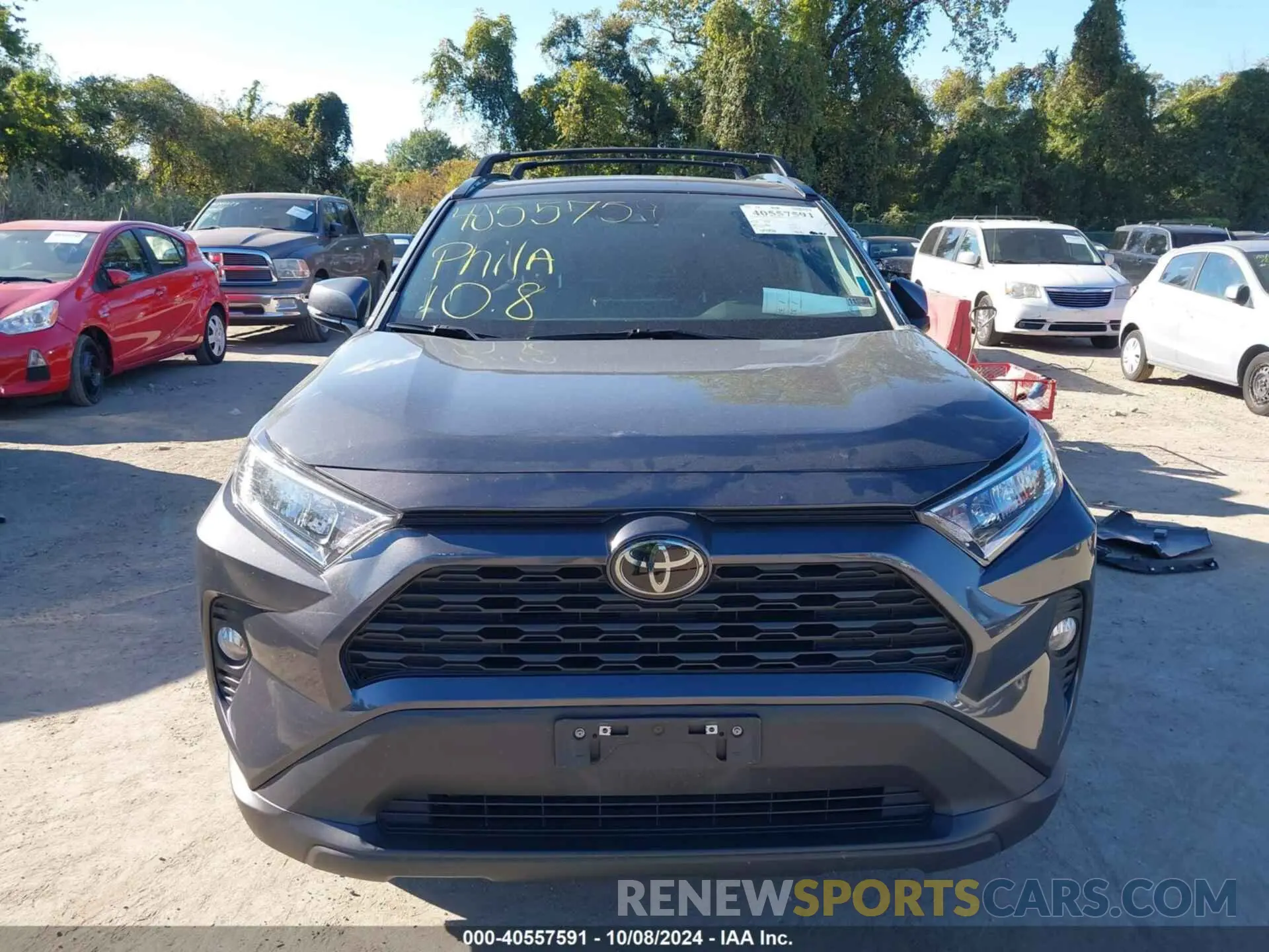 12 Фотография поврежденного автомобиля 2T3P1RFV2MW141236 TOYOTA RAV4 2021