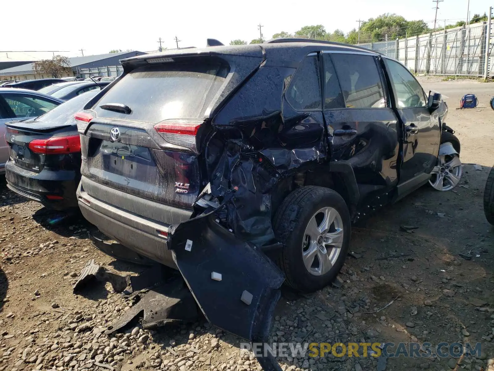 4 Фотография поврежденного автомобиля 2T3P1RFV2MW185897 TOYOTA RAV4 2021
