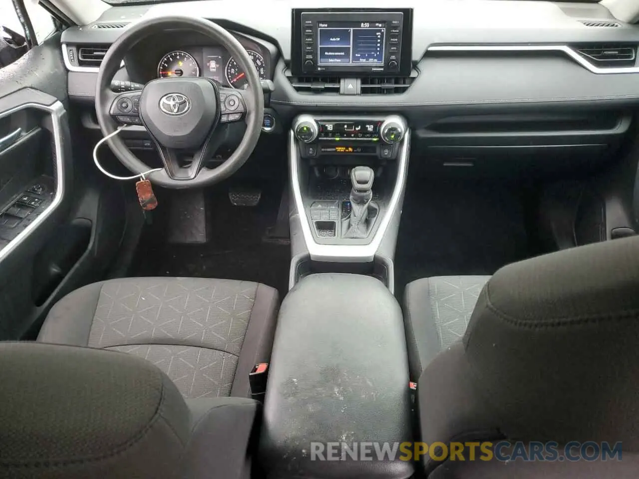 8 Фотография поврежденного автомобиля 2T3P1RFV2MW212550 TOYOTA RAV4 2021